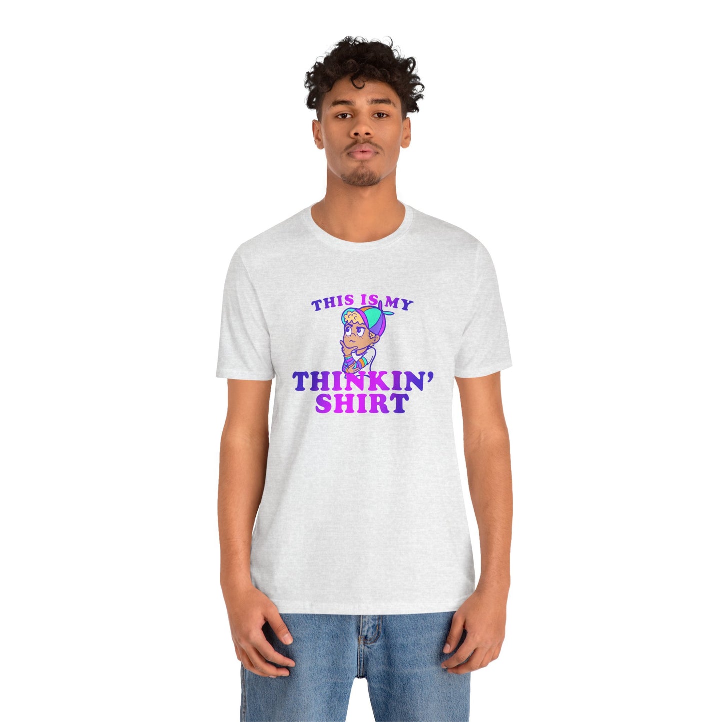 "Thinkin' Shirt" Kid - Short Sleeve Tee (Multiple Color Options)
