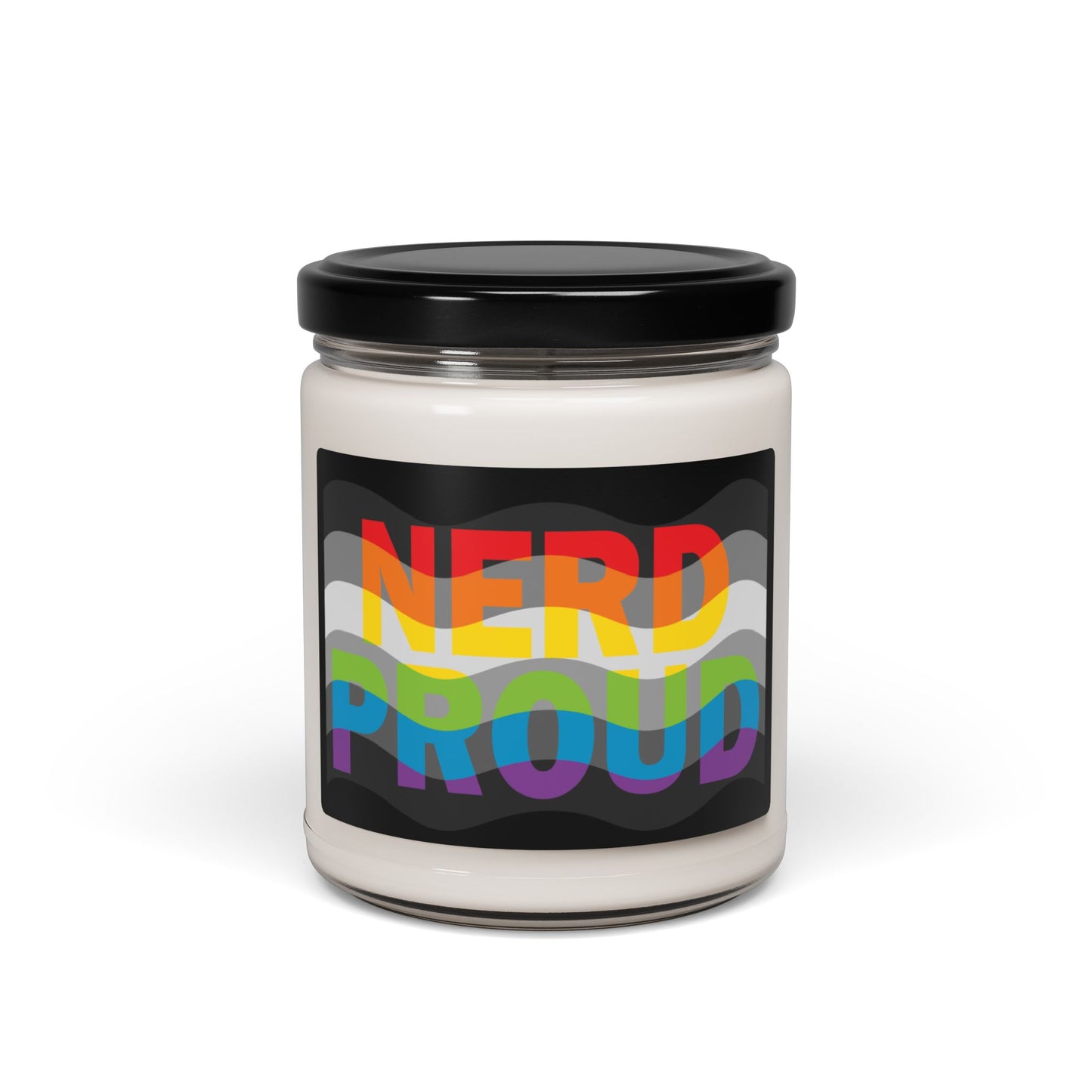 "Nerd Proud" Flag - Scented Candle (9oz)