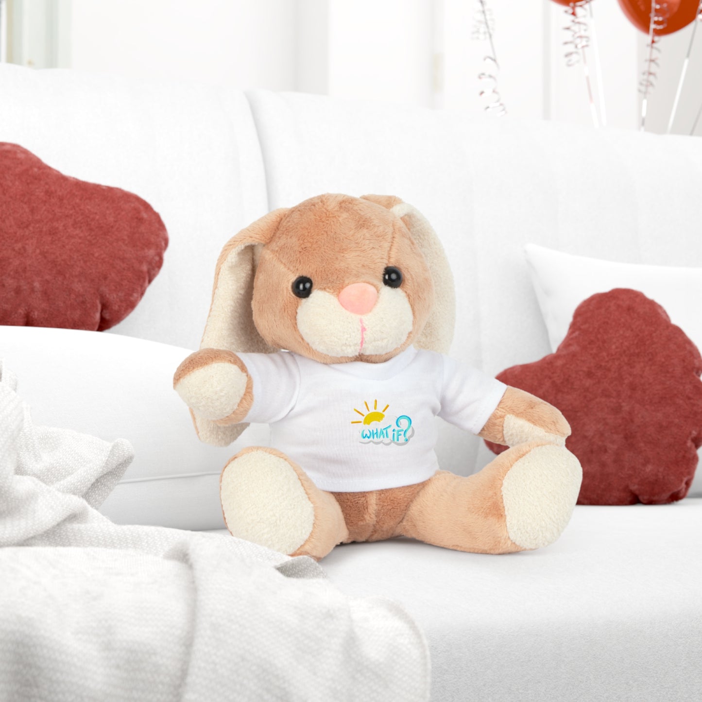 "What If?" - Plush Friend (Bear / Bunny / Elephant / Sheep)