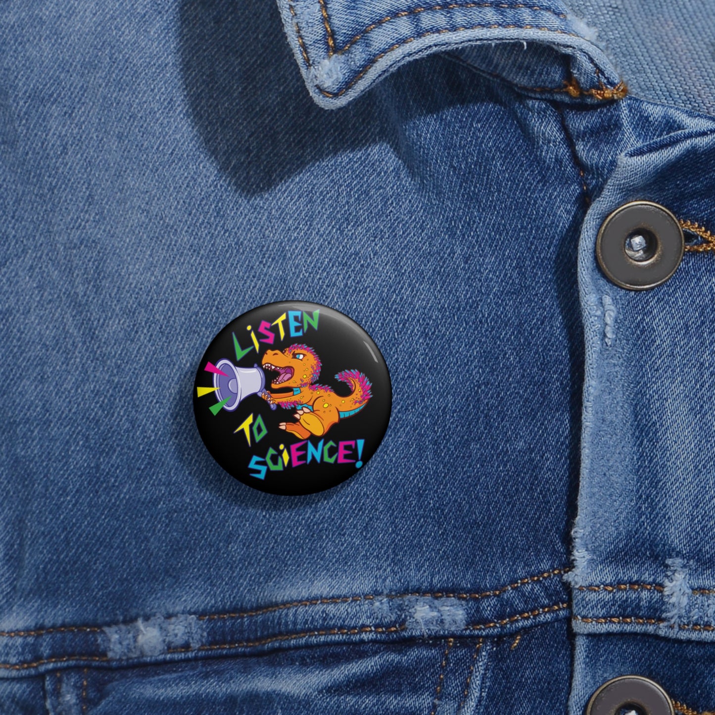 "Science!" Pin Buttons