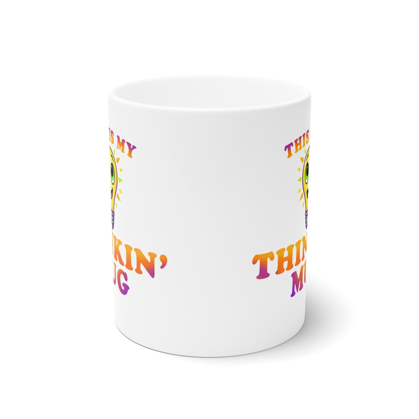 "Thinkin' Mug" Bulb - Ceramic Mug