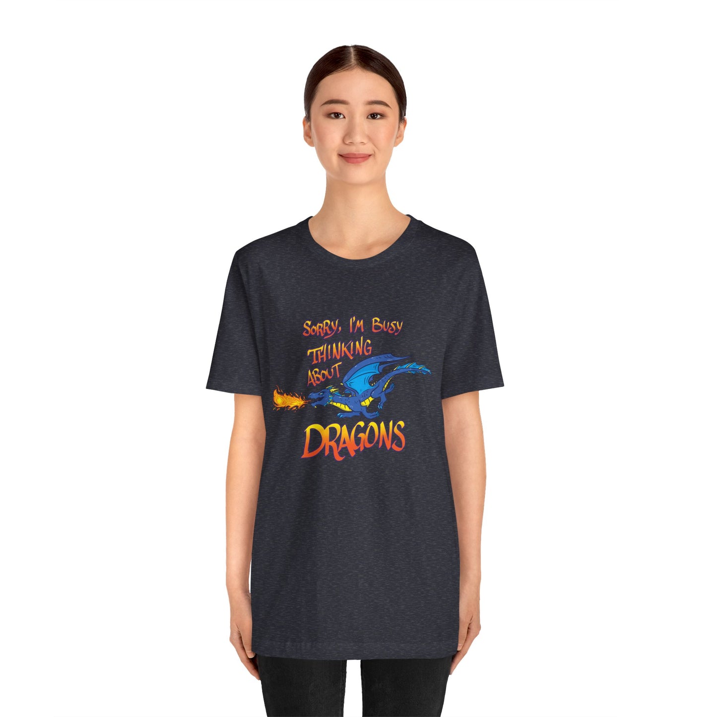 "Thinking About Dragons" - Short Sleeve Tee (Multiple Color Options)