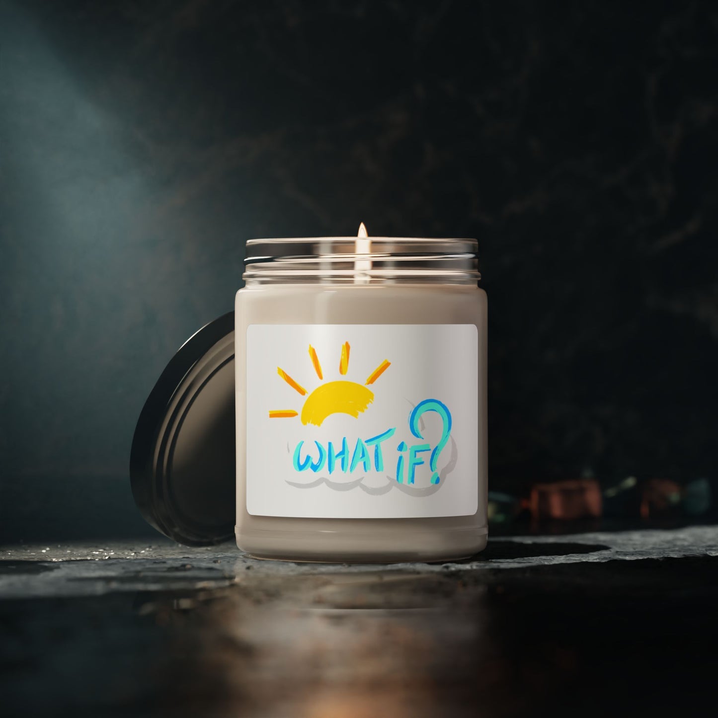 "What If?" - Motivational Scented Candle (9oz)