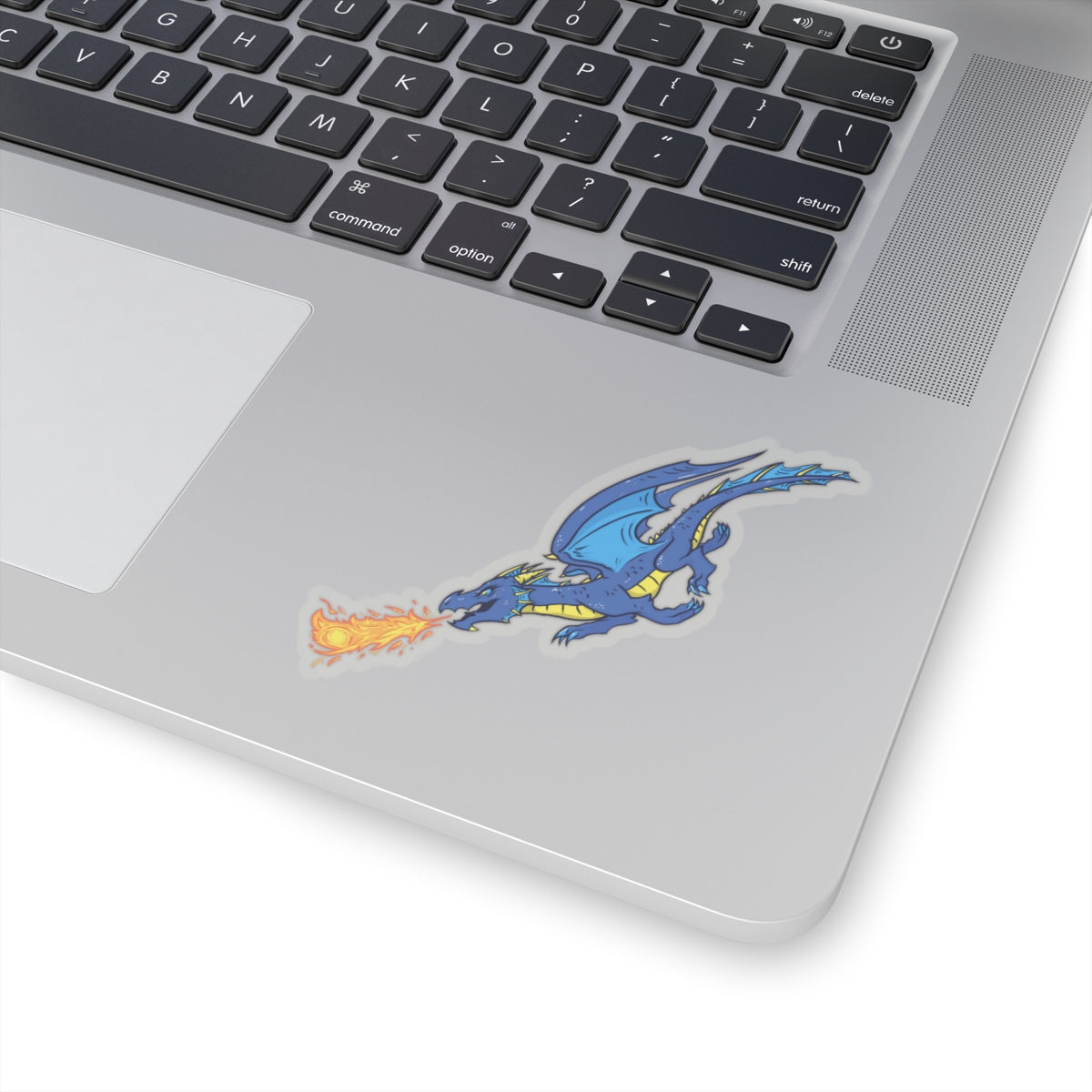 "Dragon (Blue)" - Kiss-Cut Stickers (Multiple Sizes)