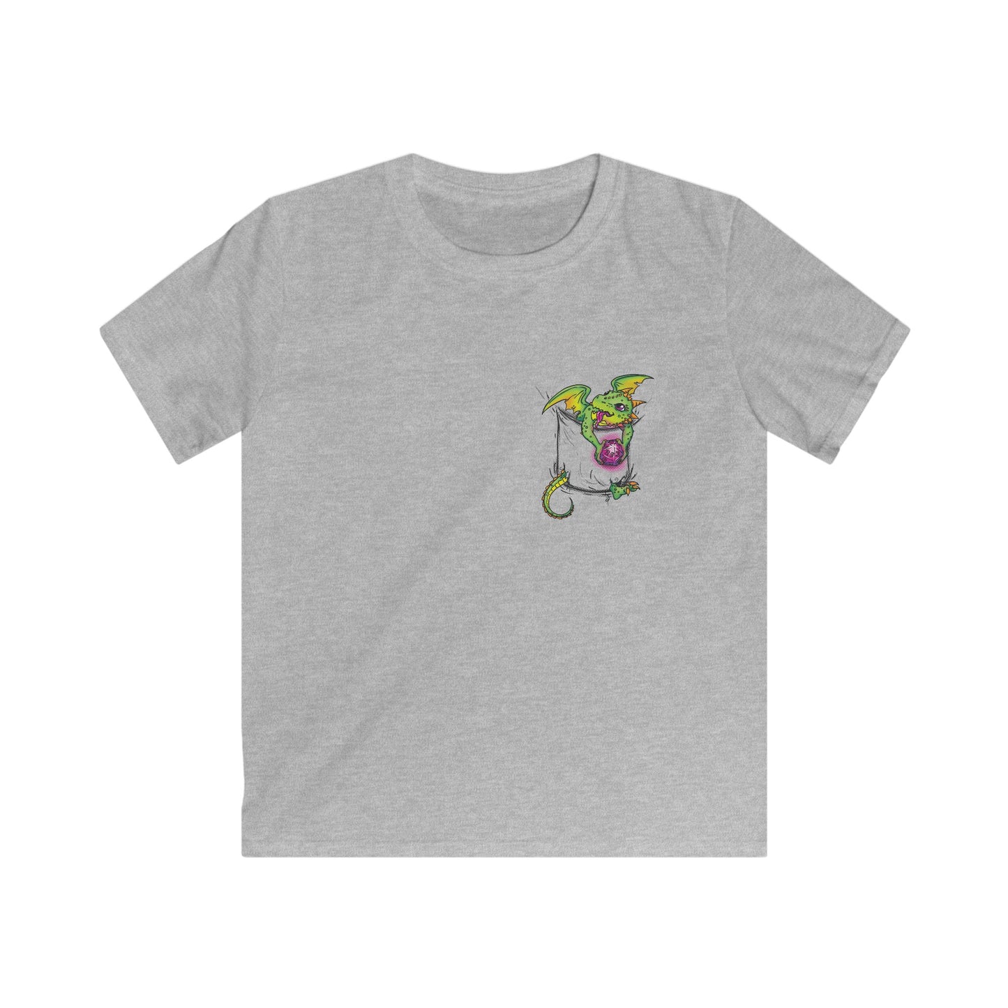 Kids' "Pocket Dragon" - Short Sleeve Tee