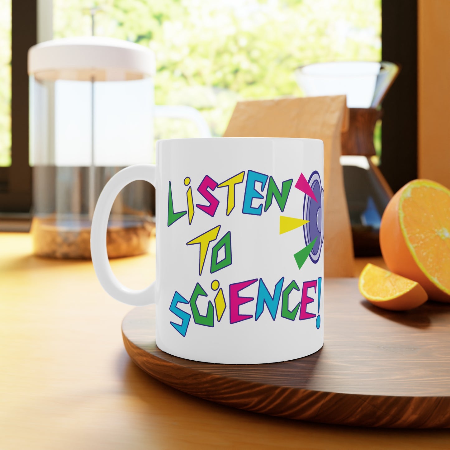 "Listen to Science!" - Ceramic Mugs (11oz/15oz/20oz)
