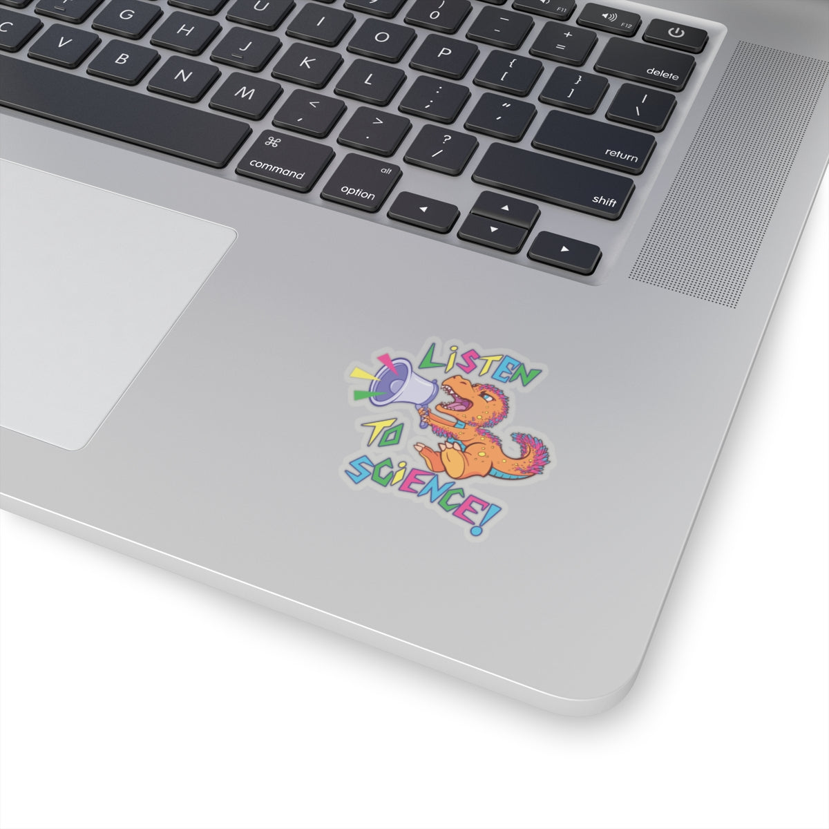 "Listen to Science!" Circle - Kiss-Cut Stickers