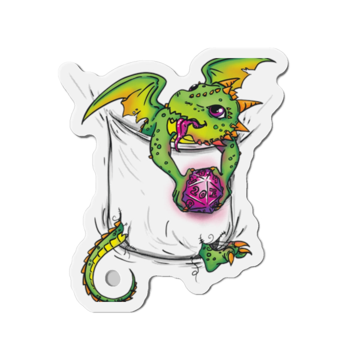 "Pocket Dragon" Magnet