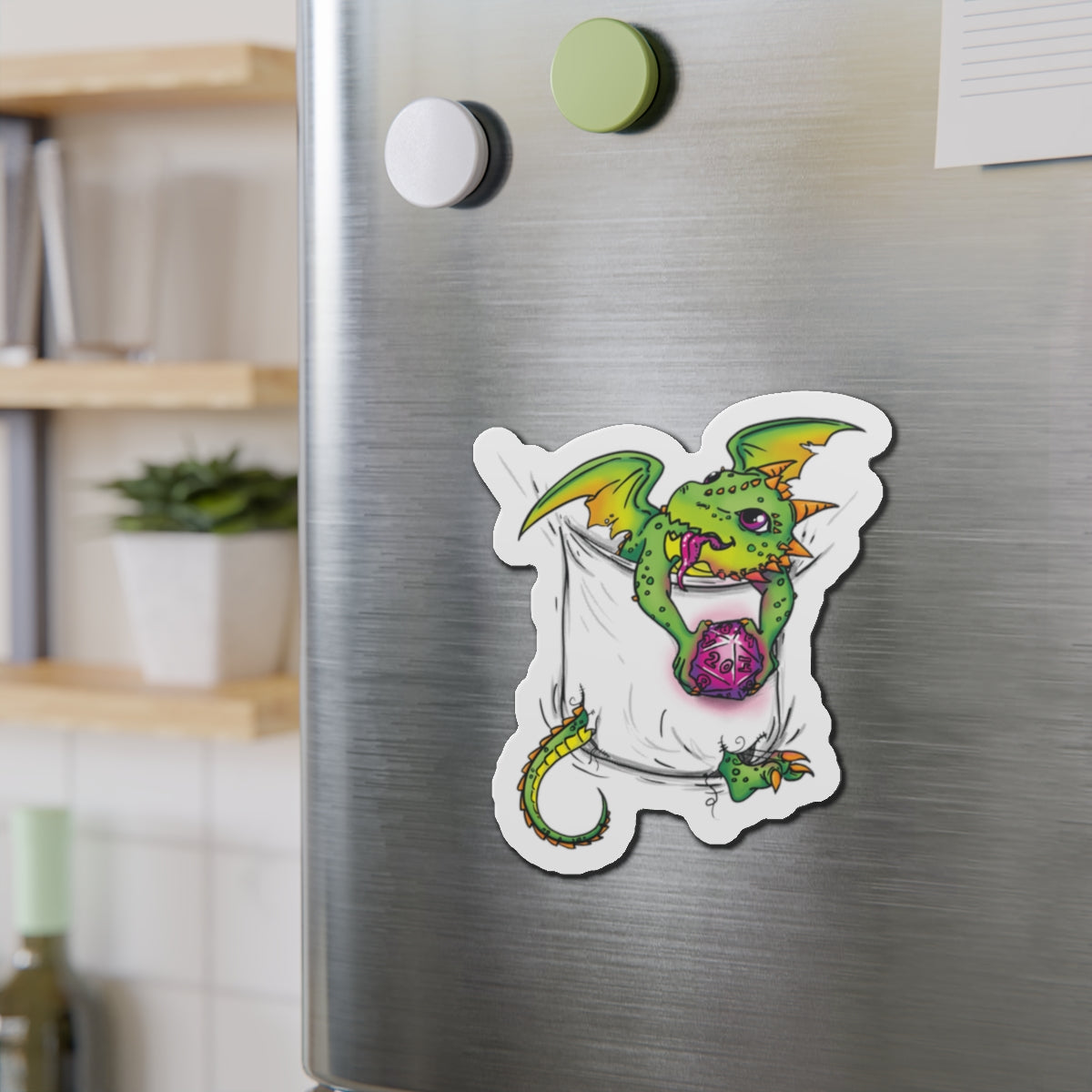 "Pocket Dragon" Magnet