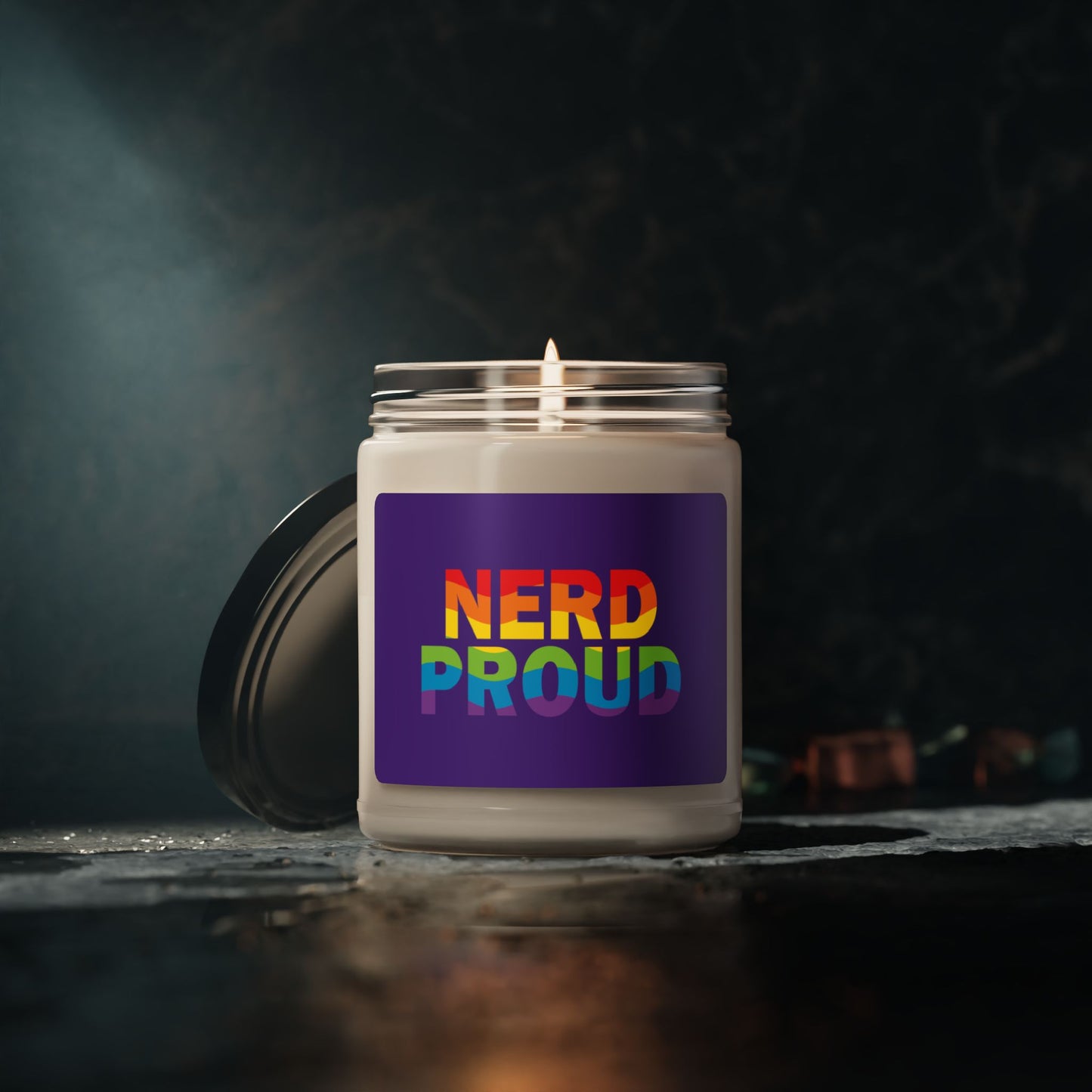 "Nerd Proud" - Scented Candle (9oz)