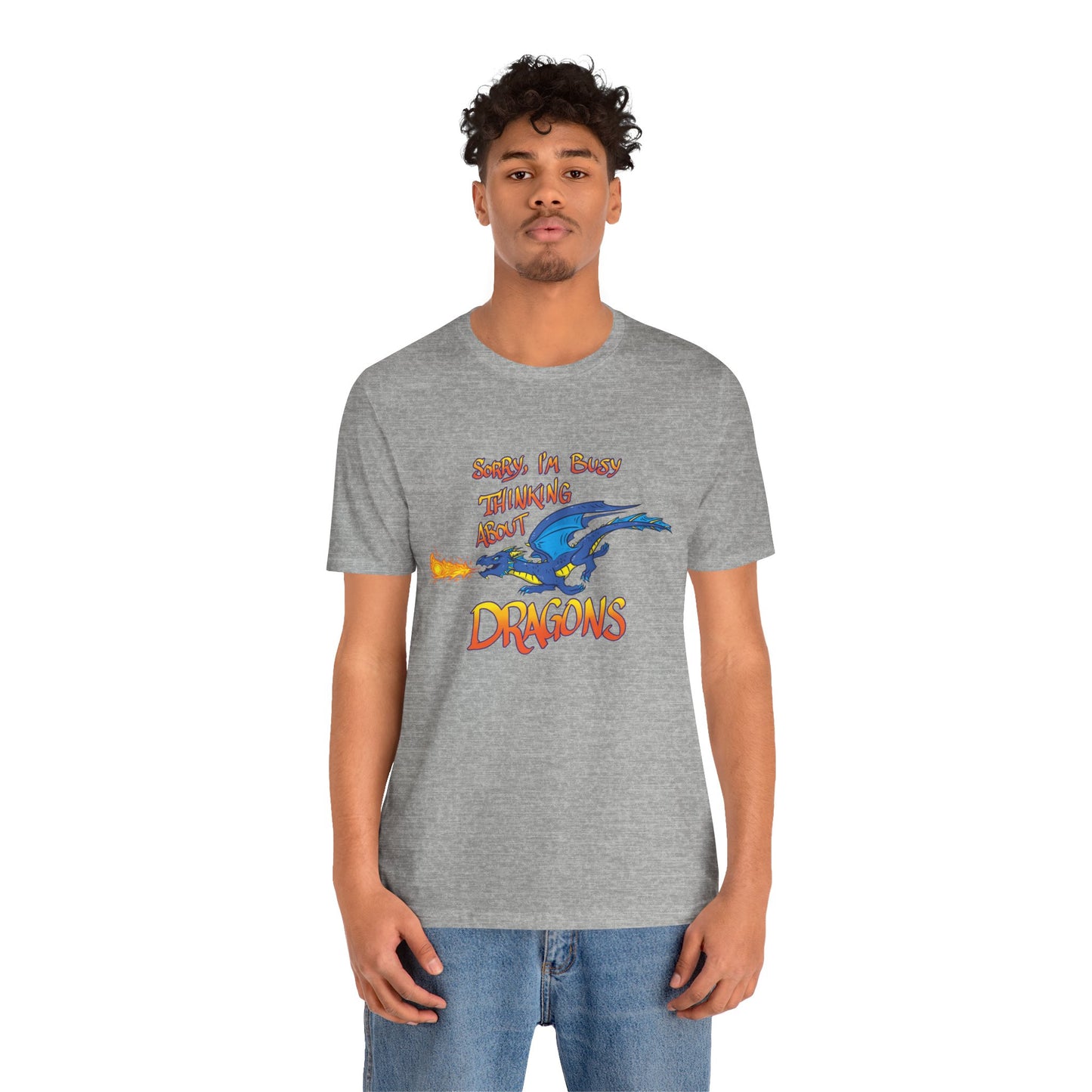 "Thinking About Dragons" - Short Sleeve Tee (Multiple Color Options)