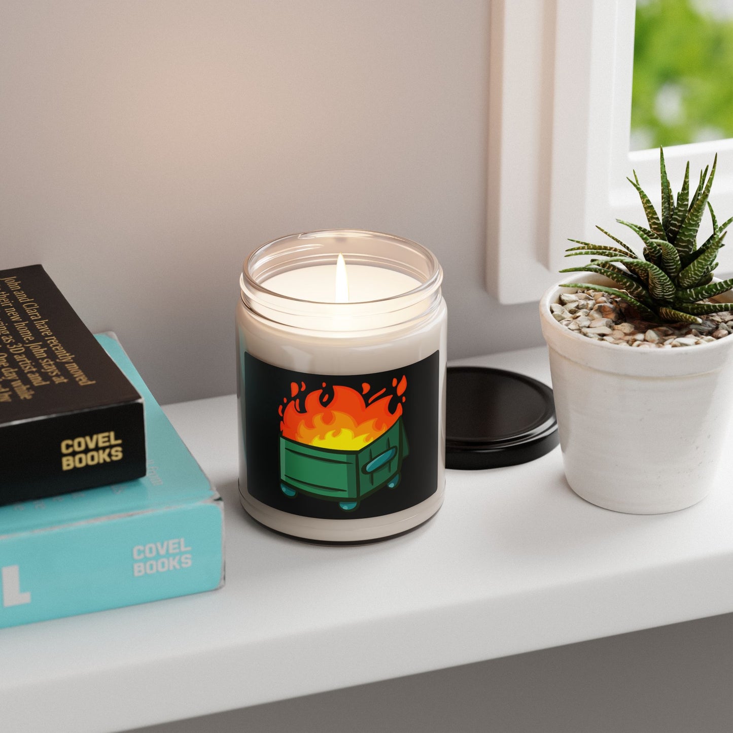 "Dumpster Fire" - Scented Candle (9oz)
