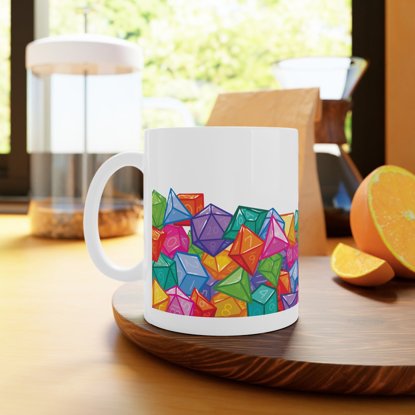 "Dice Cup" - Ceramic Mugs (11oz/15oz/20oz)