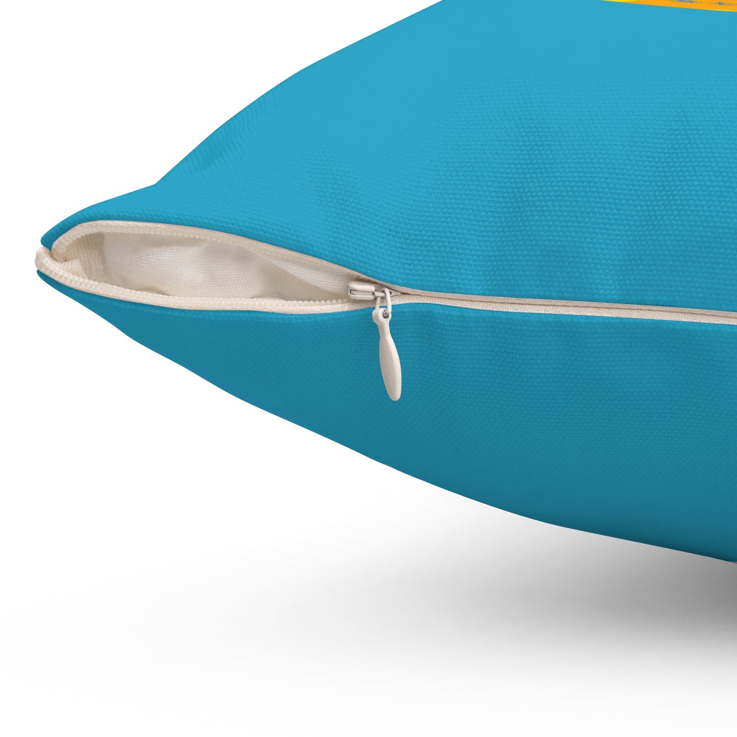 "What If?" Square Pillow