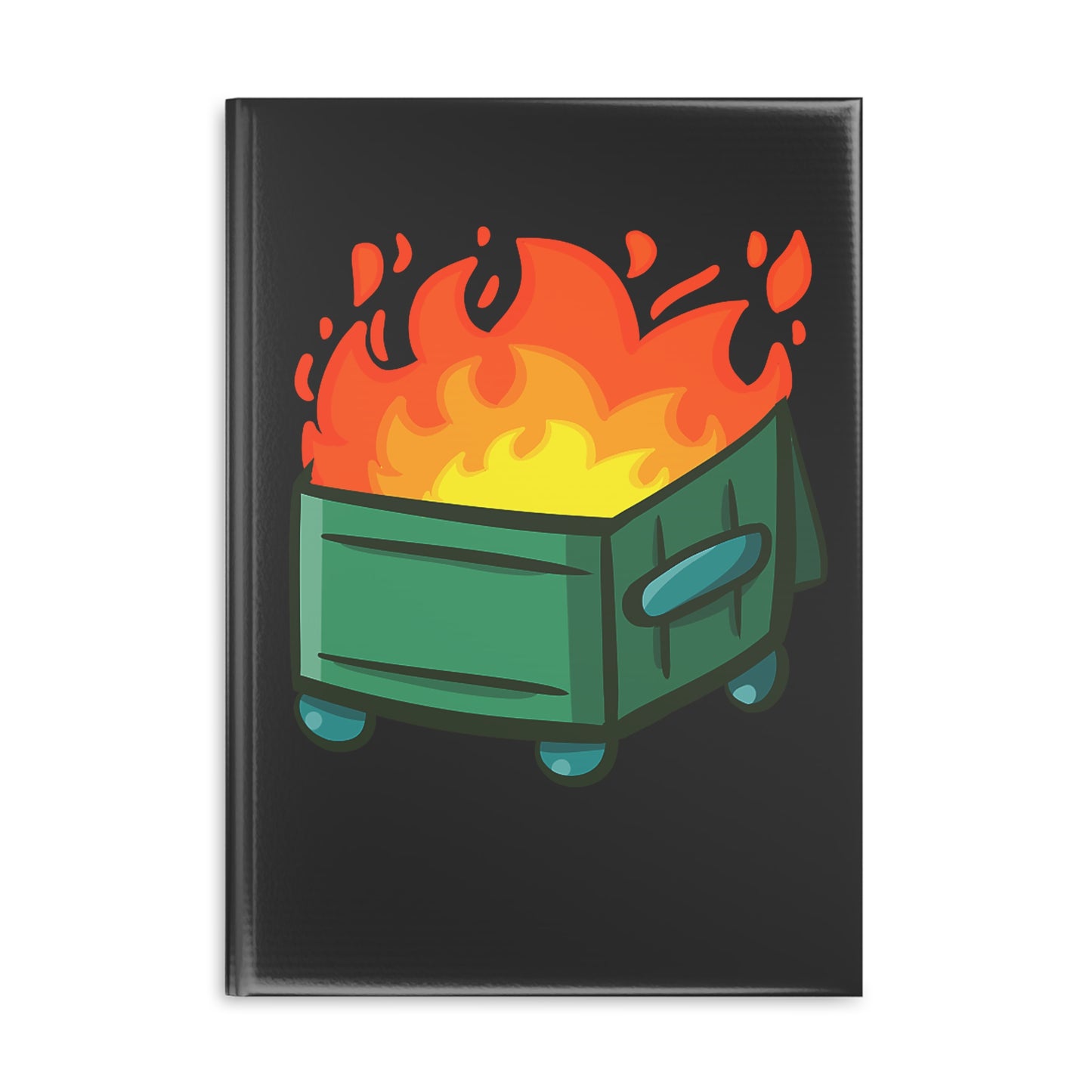 "Dumpster Fire" - Jelly Journal (Blank)