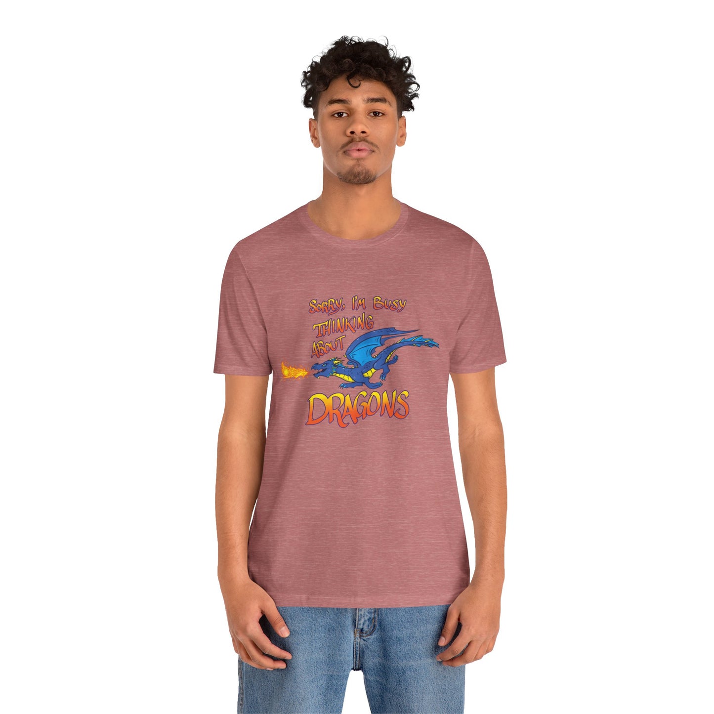 "Thinking About Dragons" - Short Sleeve Tee (Multiple Color Options)