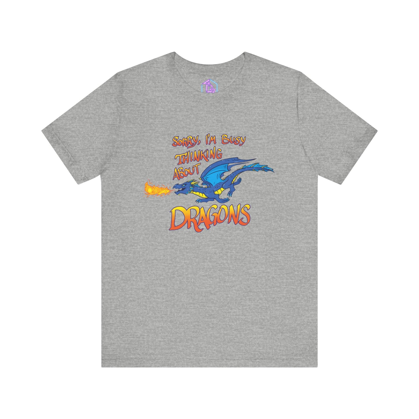 "Thinking About Dragons" - Short Sleeve Tee (Multiple Color Options)
