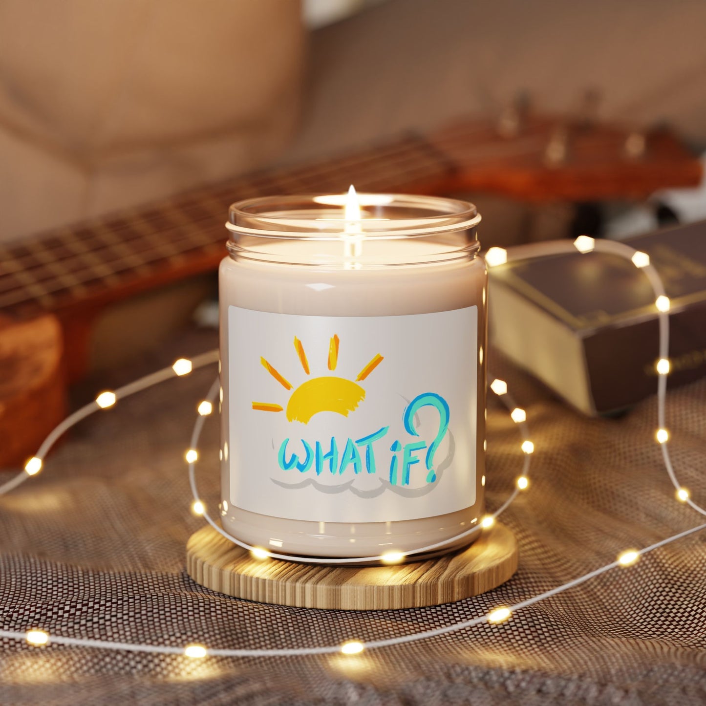 "What If?" - Motivational Scented Candle (9oz)