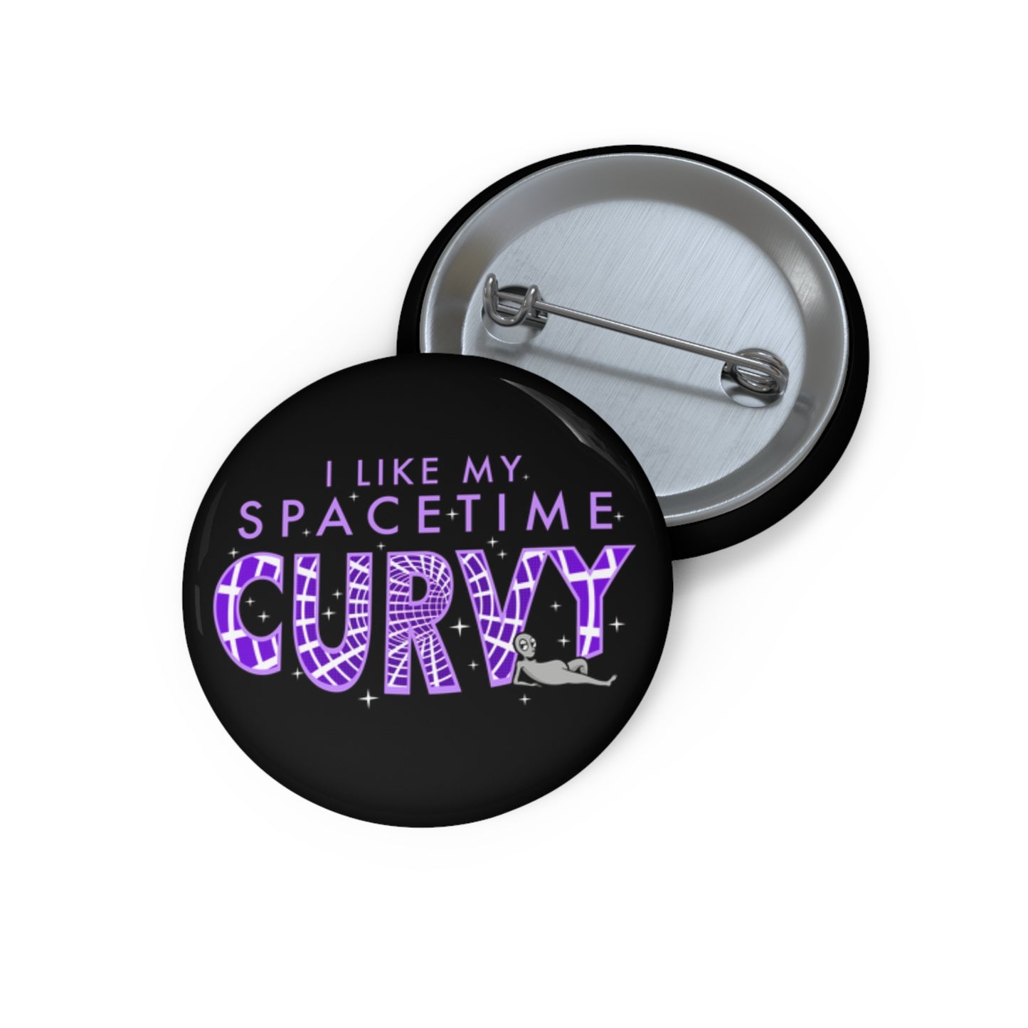 "Spacetime" - Button