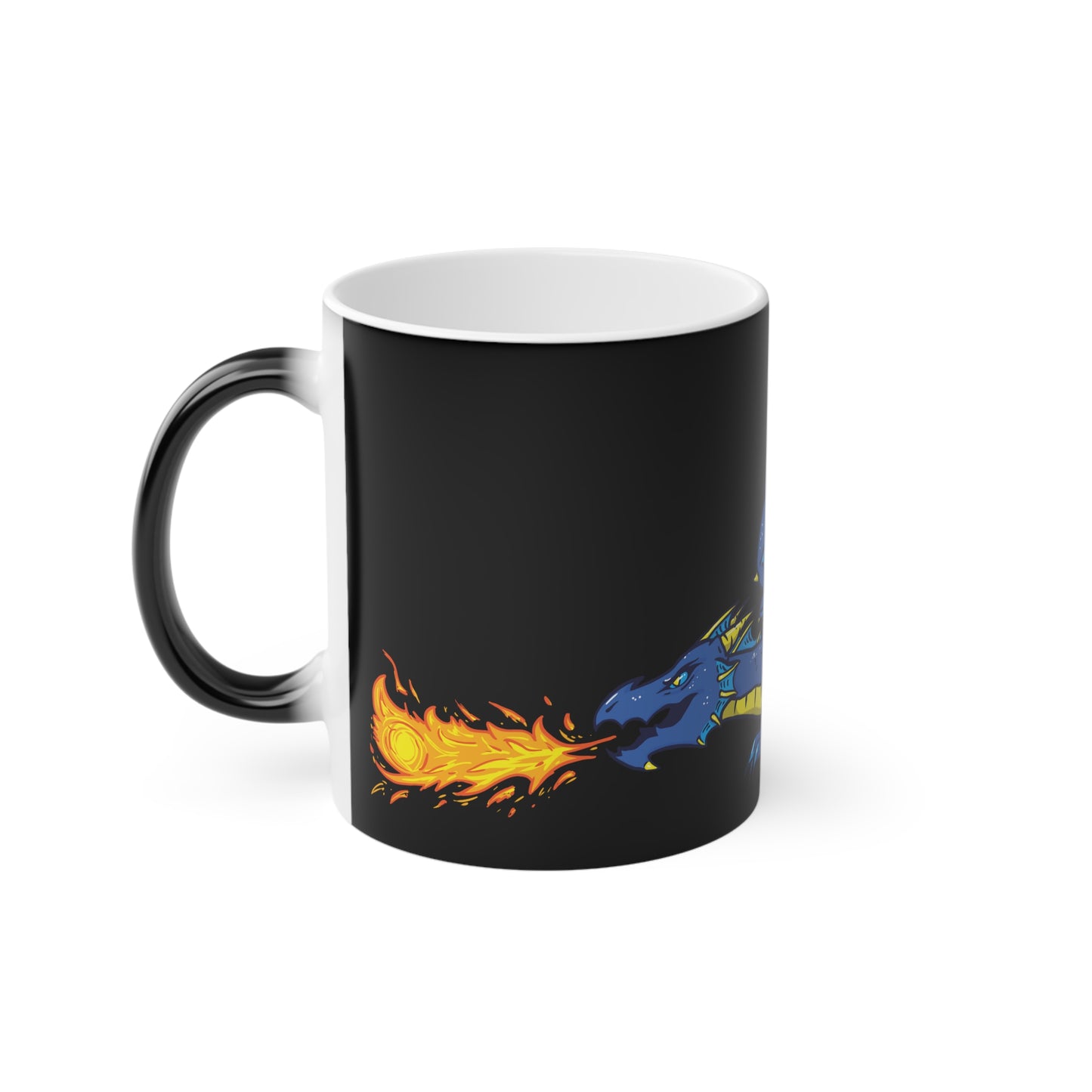 "Dragon (Blue)" - Magic Mug