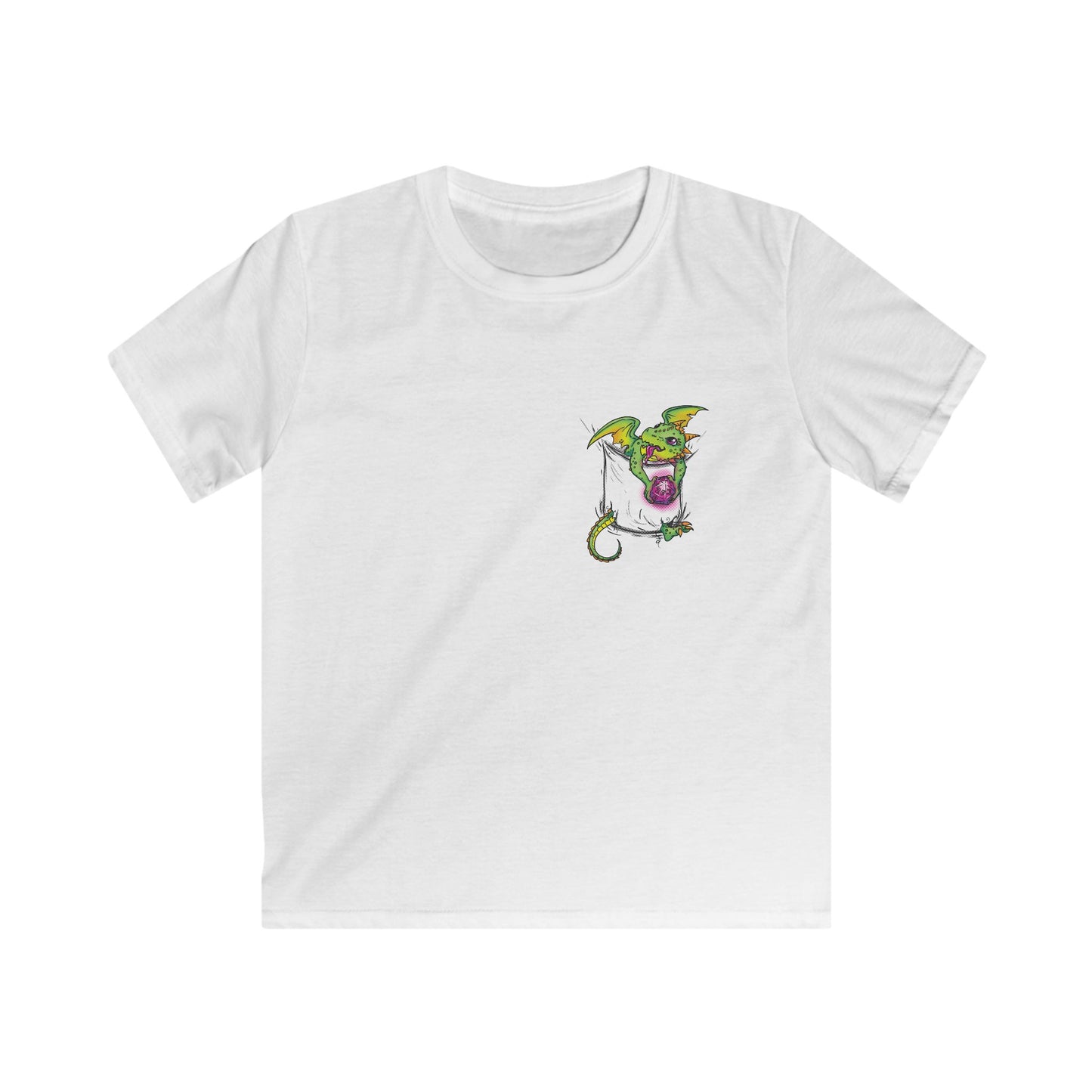 Kids' "Pocket Dragon" - Short Sleeve Tee