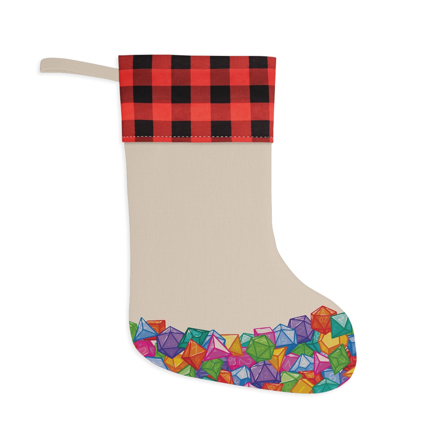 "Dice" - Christmas Stocking