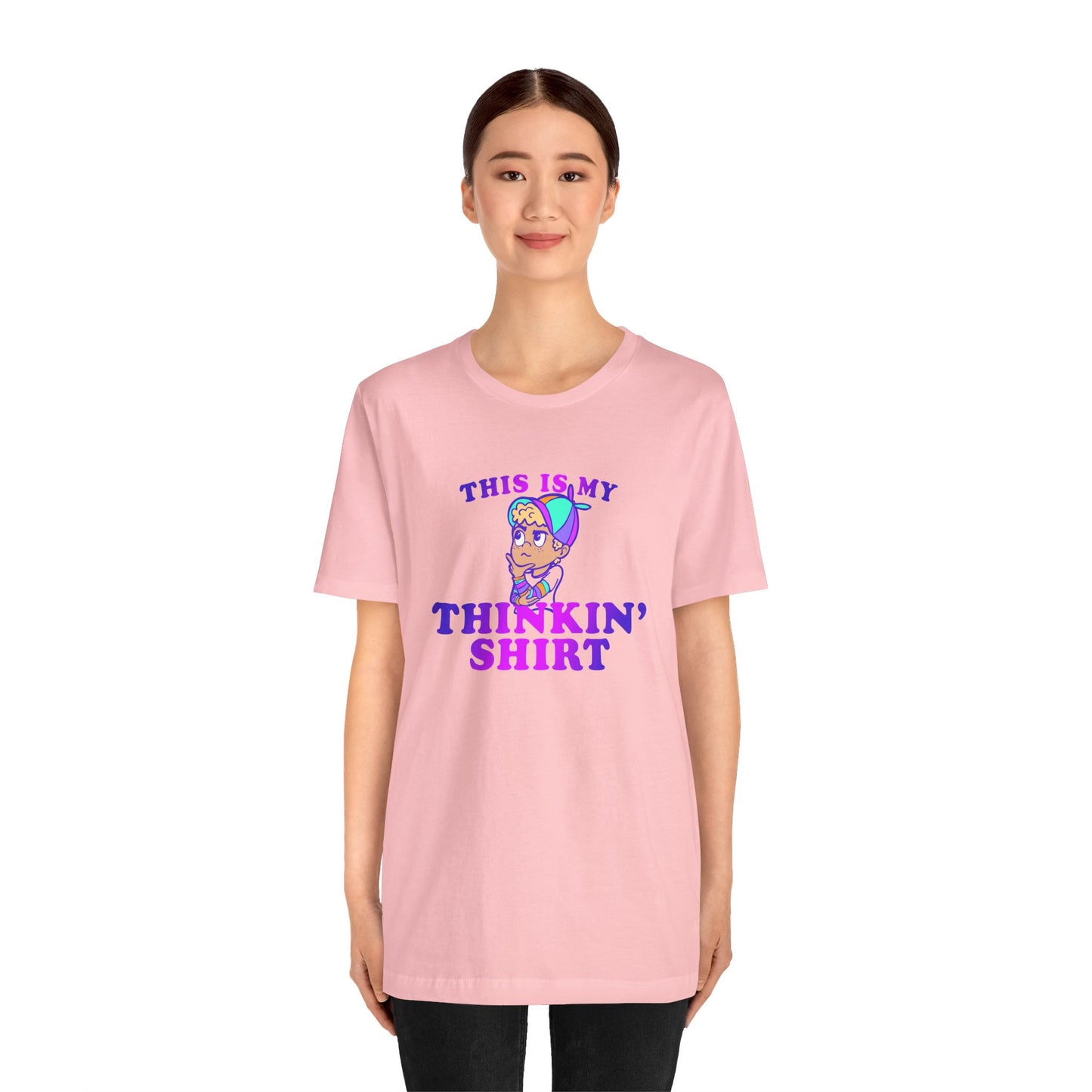 "Thinkin' Shirt" Kid - Short Sleeve Tee (Multiple Color Options)