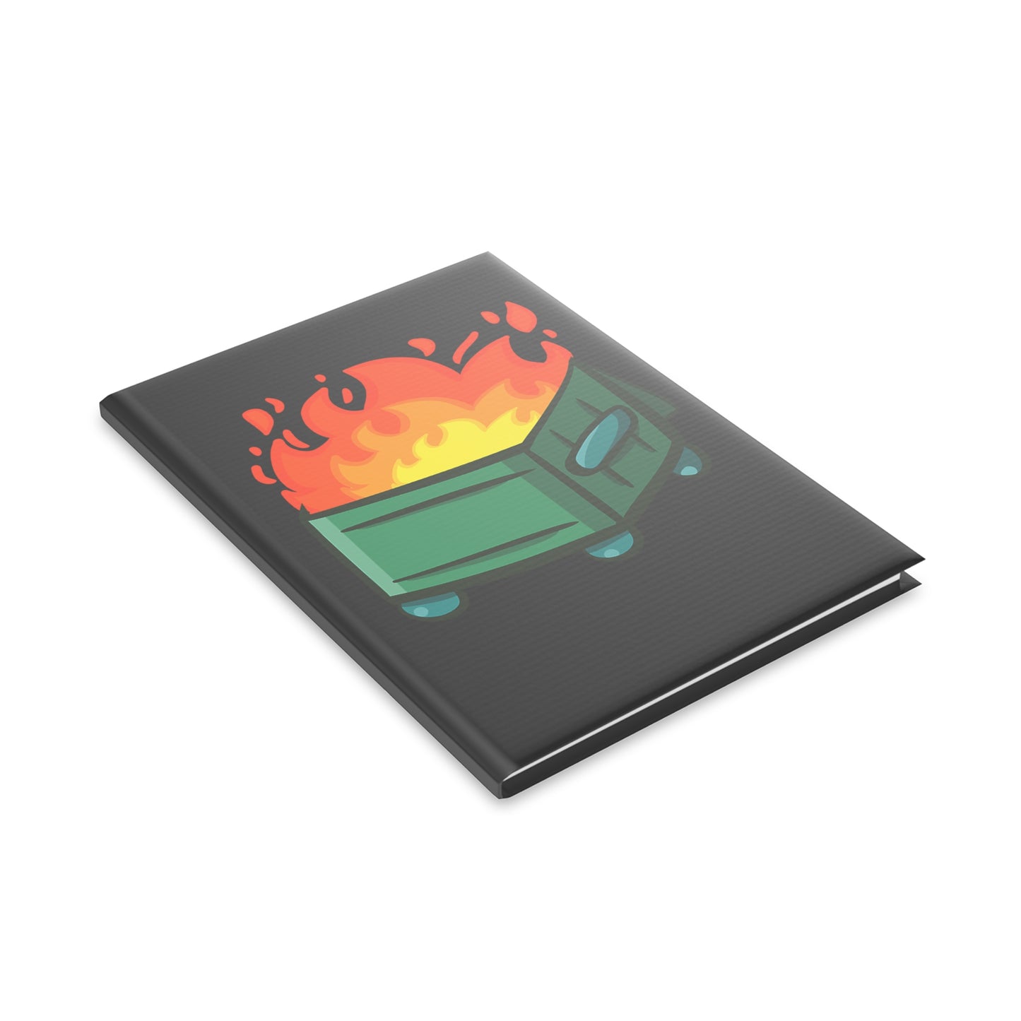 "Dumpster Fire" - Jelly Journal (Blank)