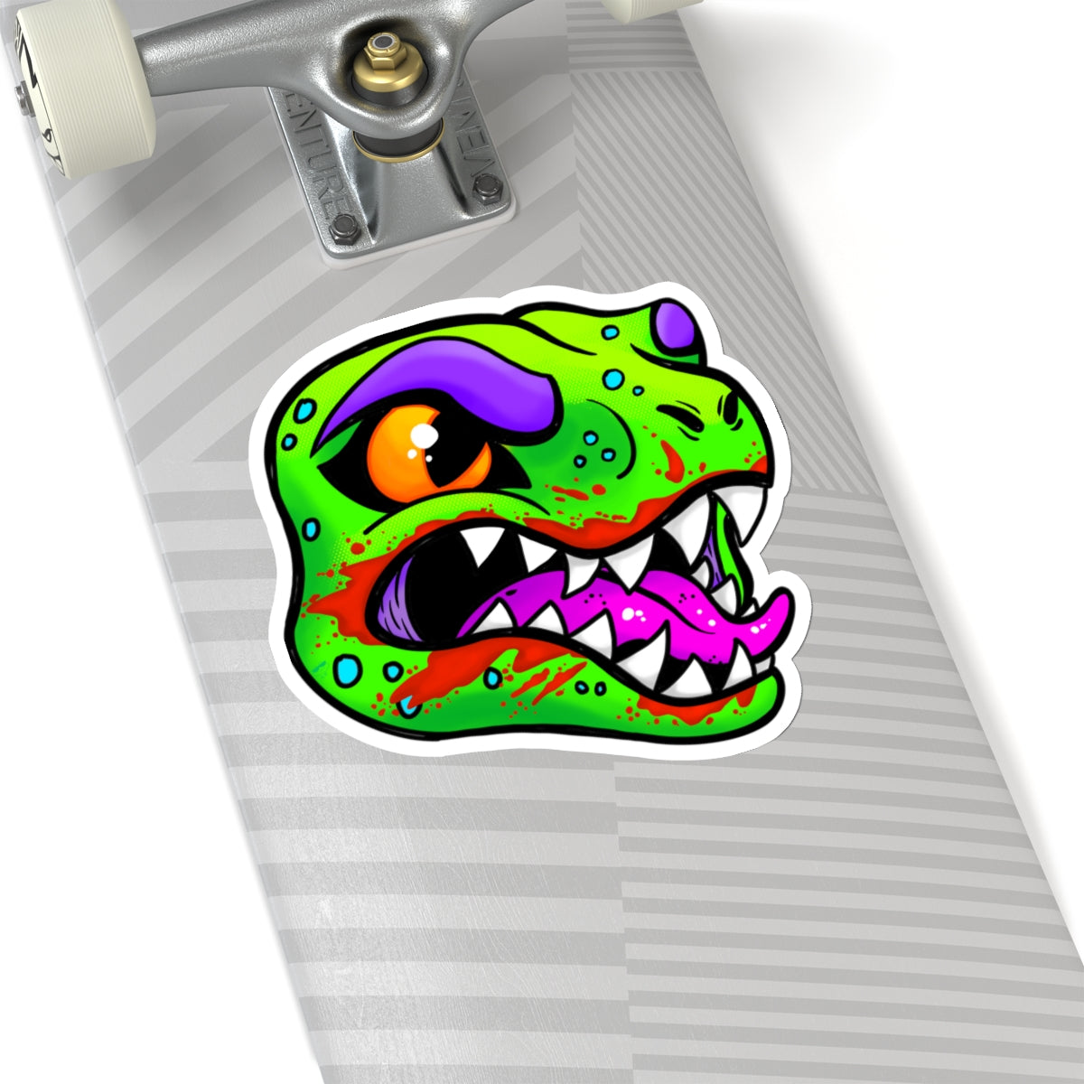 "Dino" - Kiss-Cut Stickers (Multiple Sizes)
