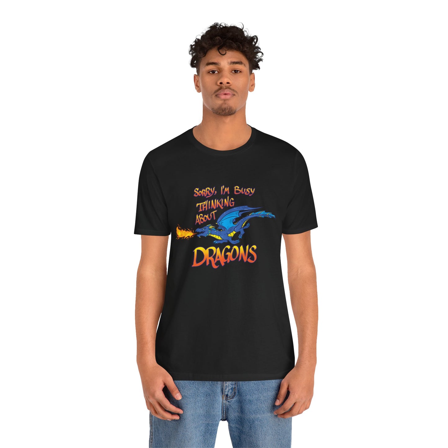 "Thinking About Dragons" - Short Sleeve Tee (Multiple Color Options)