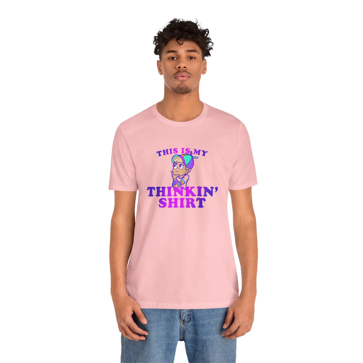 "Thinkin' Shirt" Kid - Short Sleeve Tee (Multiple Color Options)