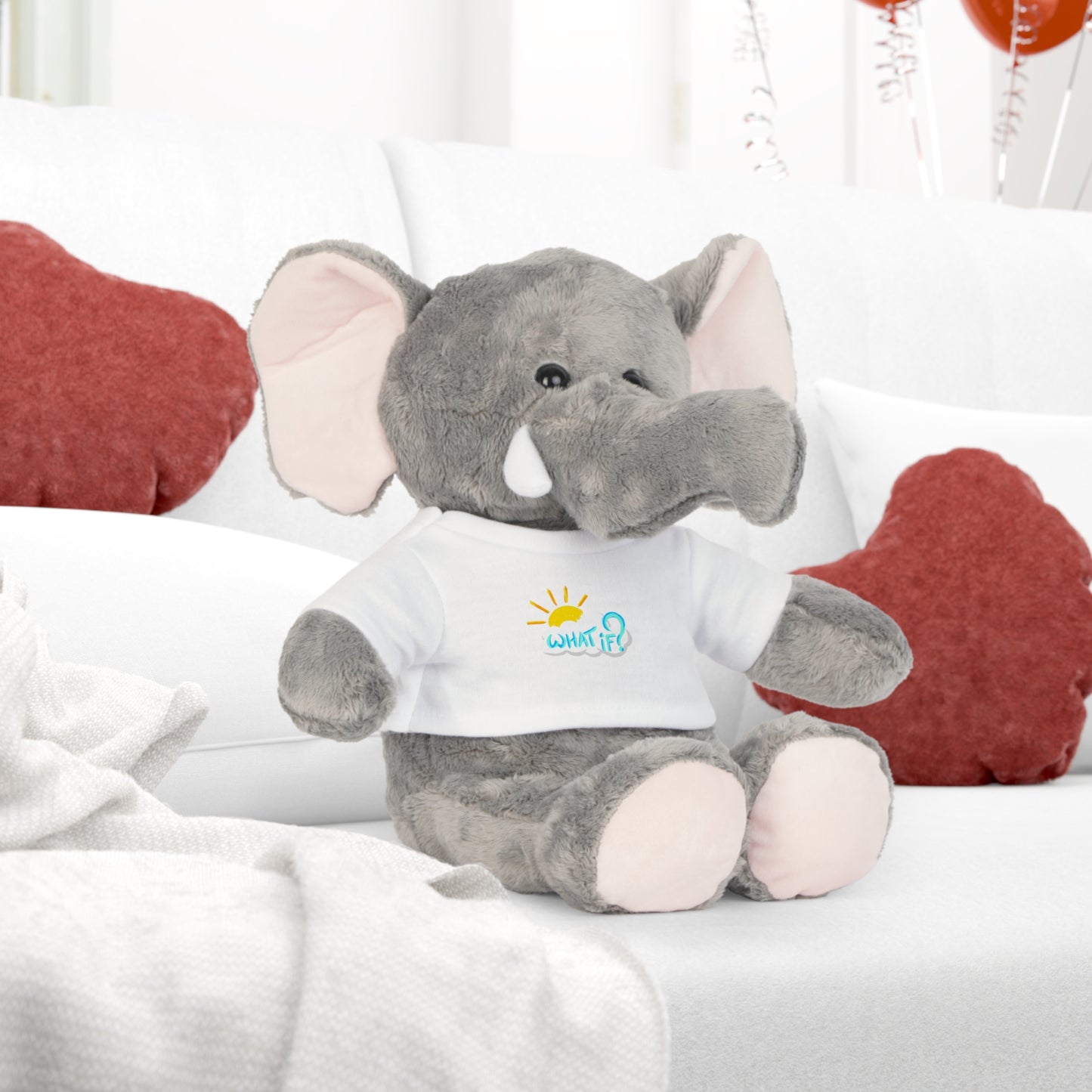 "What If?" - Plush Friend (Bear / Bunny / Elephant / Sheep)
