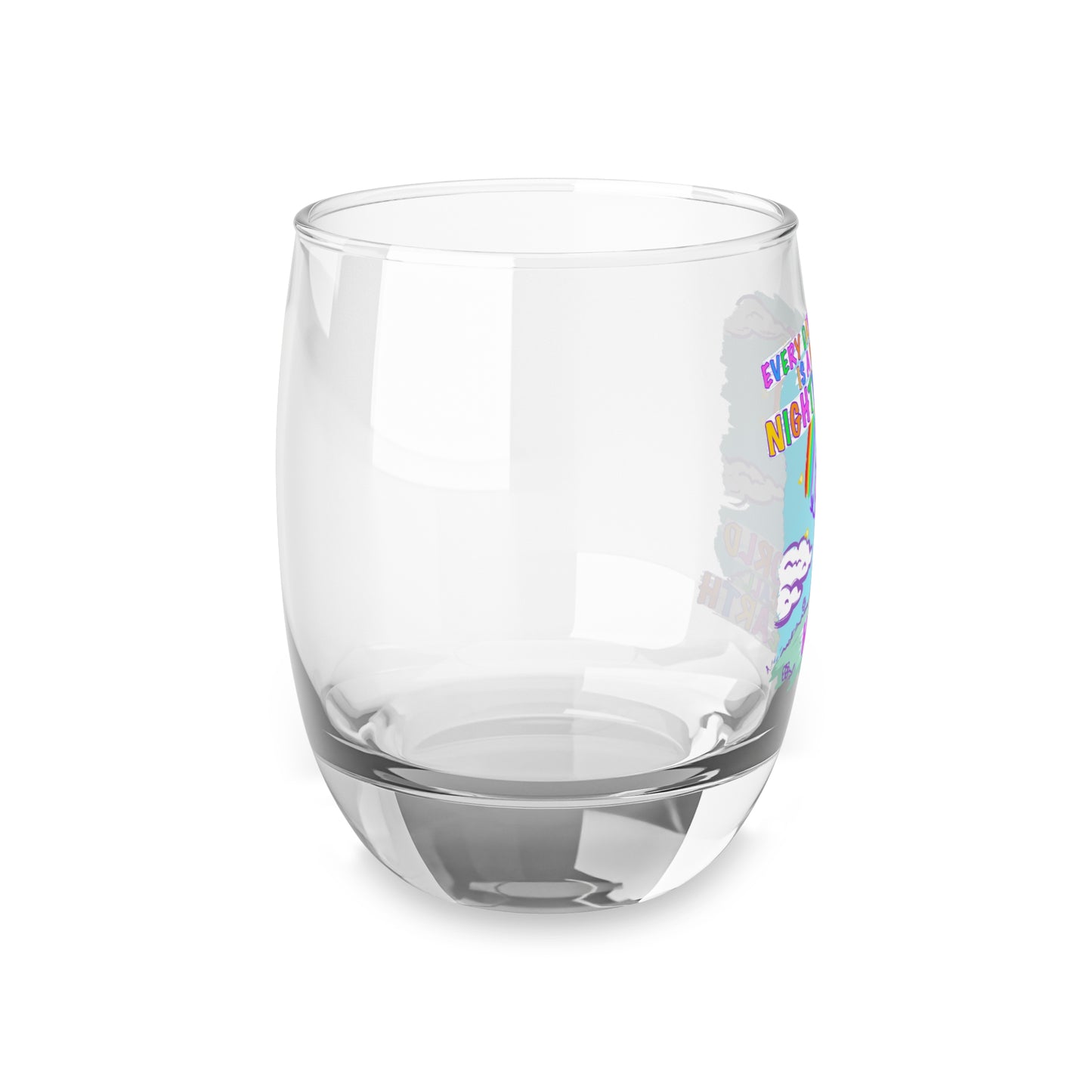 "Hell World" Whiskey Glass