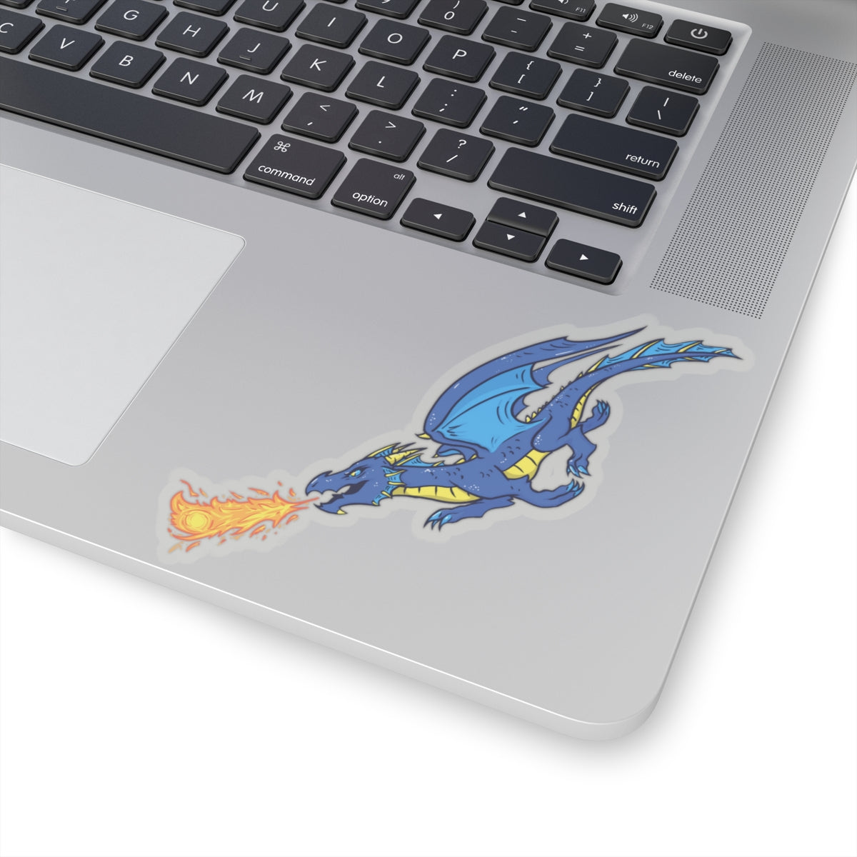 "Dragon (Blue)" - Kiss-Cut Stickers (Multiple Sizes)