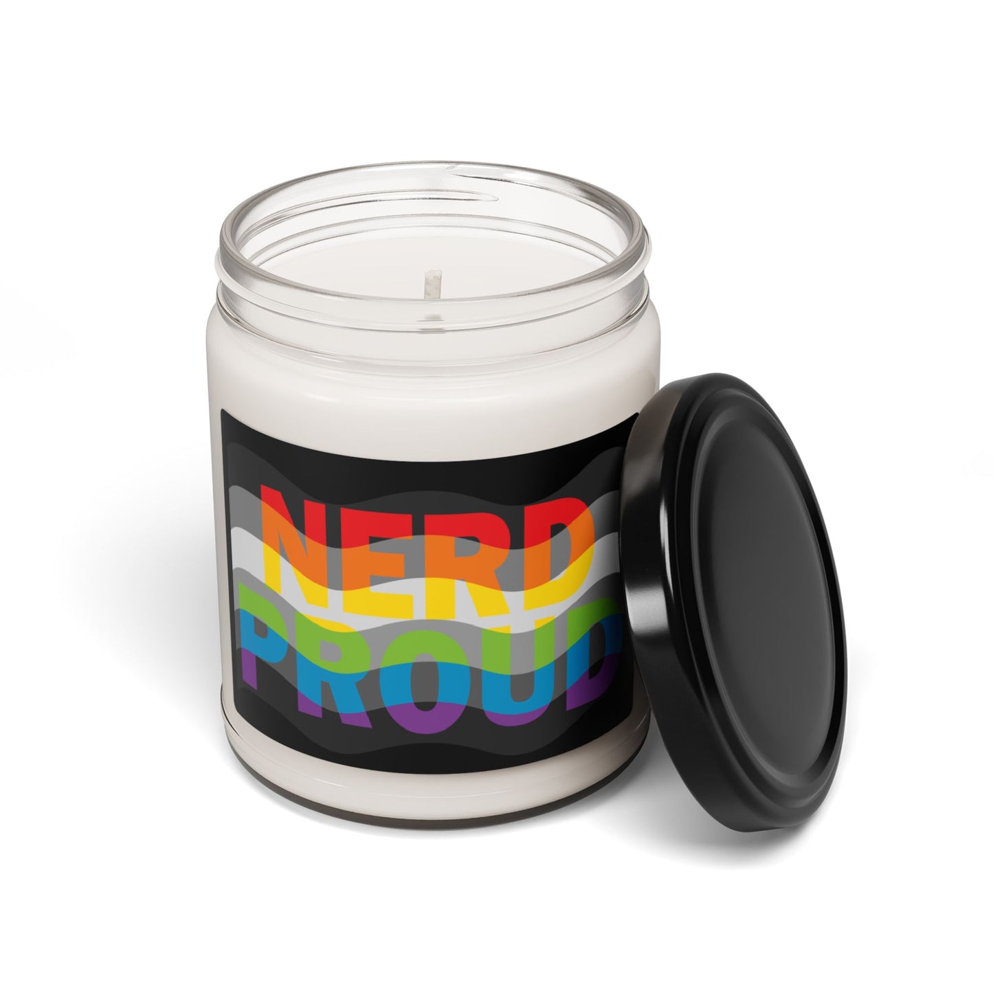 "Nerd Proud" Flag - Scented Candle (9oz)