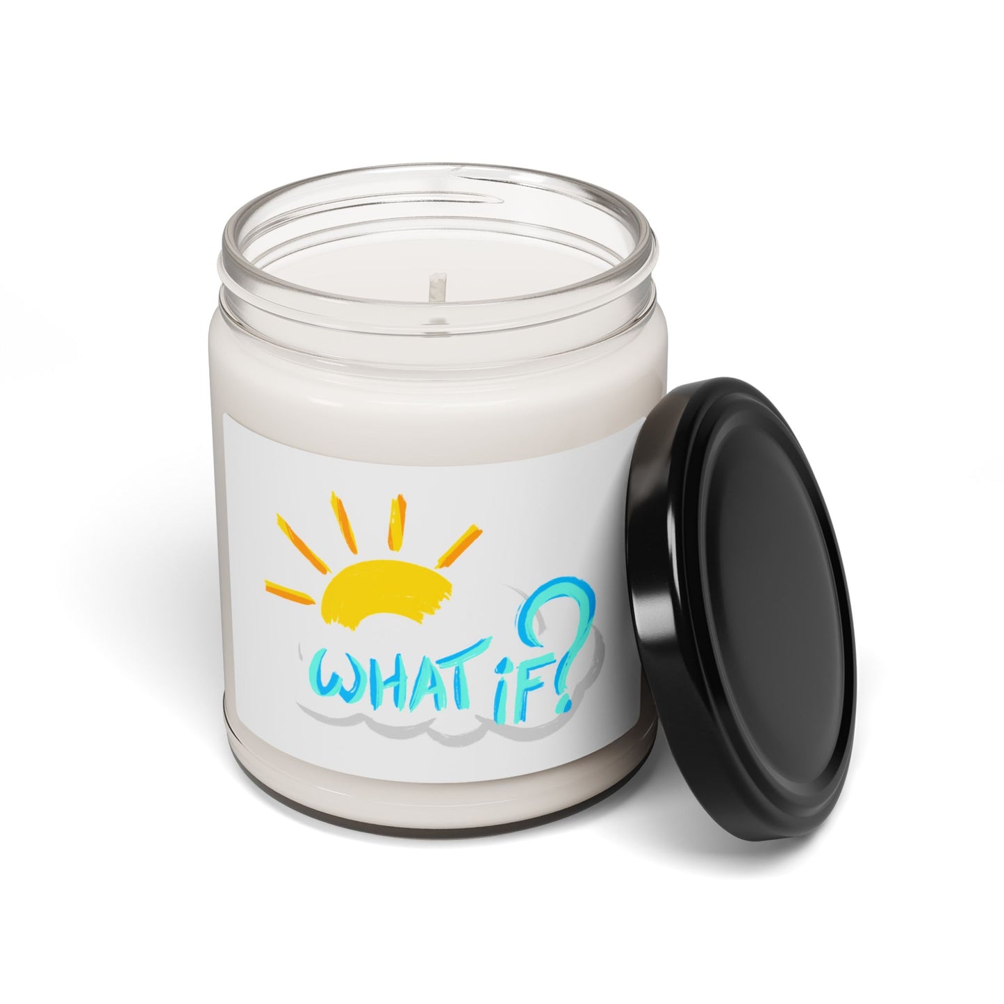 "What If?" - Motivational Scented Candle (9oz)