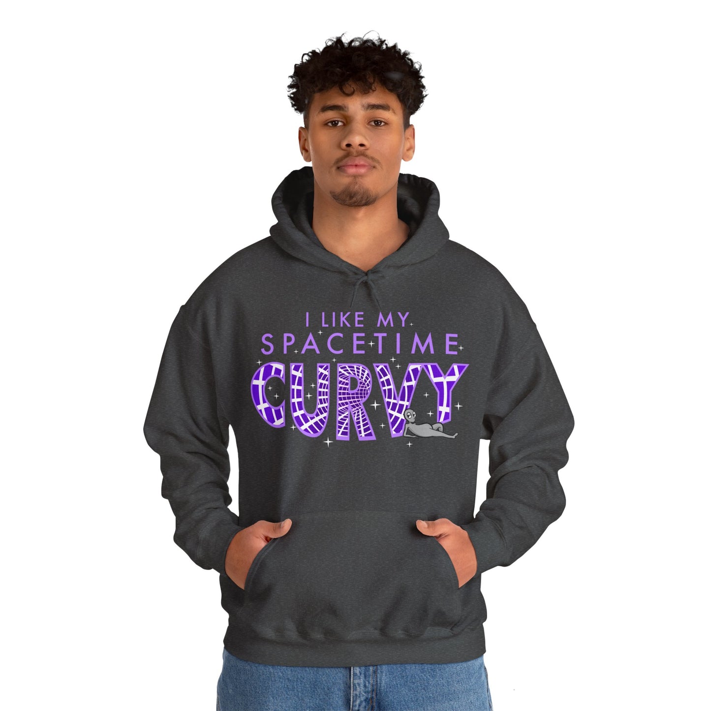 "Spacetime" - Hooded Sweatshirt