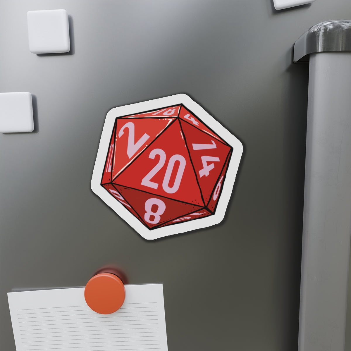 CRIT Magnet, d20 Round