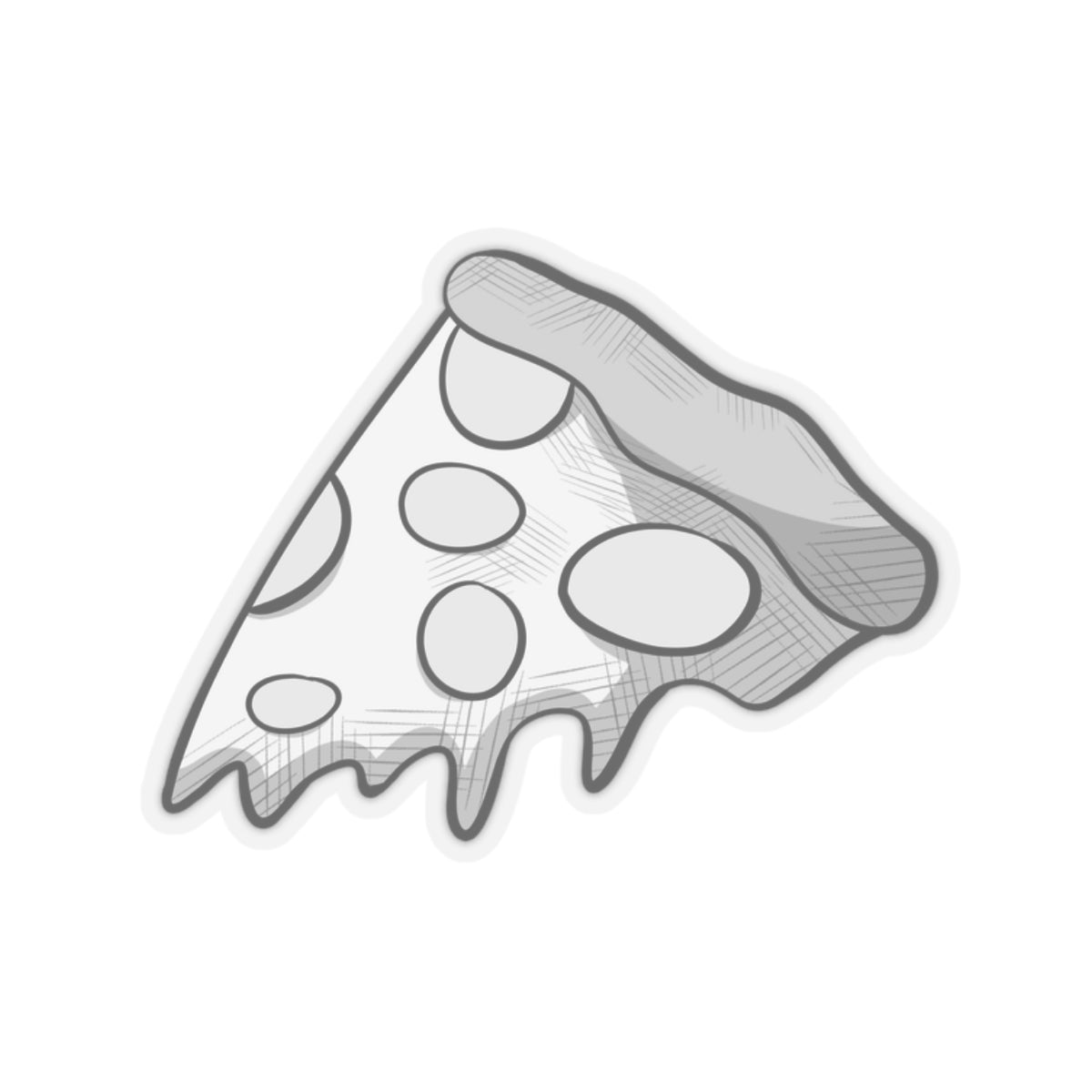 "Pizza" Standalone - Kiss-Cut Stickers