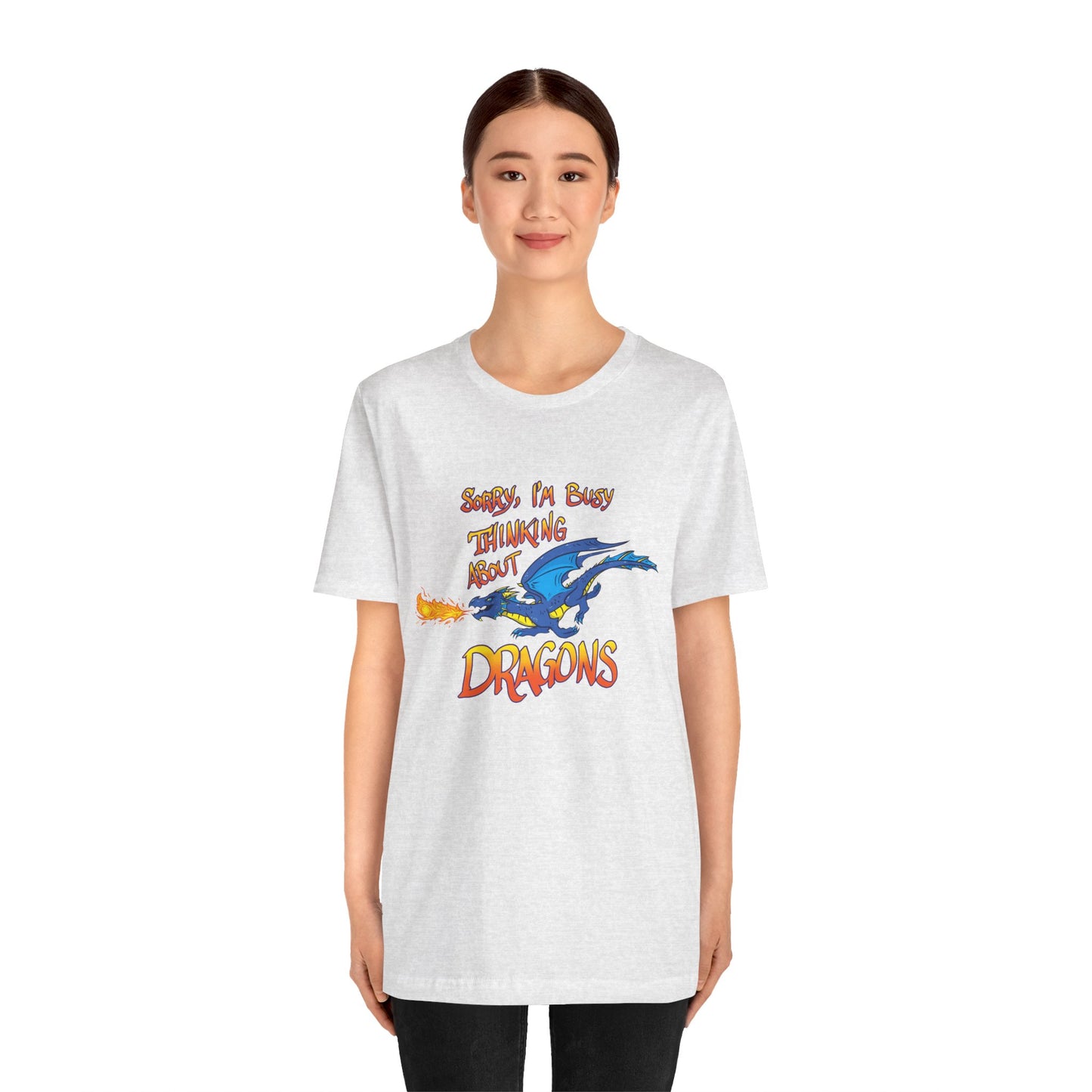 "Thinking About Dragons" - Short Sleeve Tee (Multiple Color Options)