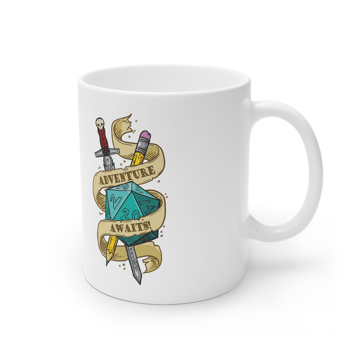 "Adventure" TTRPG - Ceramic Mugs (11oz/15oz/20oz)