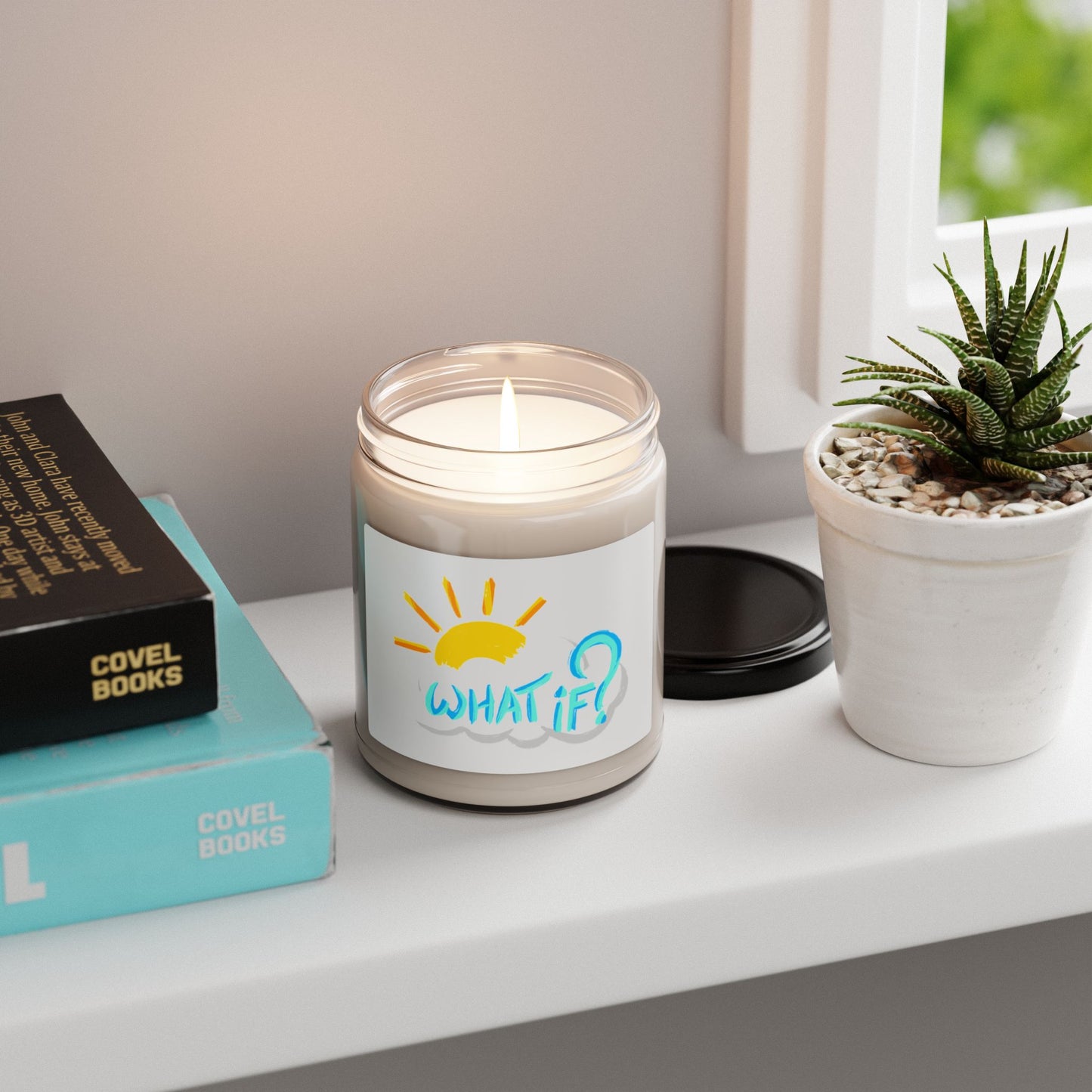 "What If?" - Motivational Scented Candle (9oz)