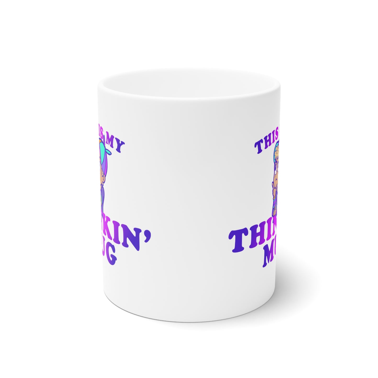 "Thinkin' Mug" Kid - Ceramic Mugs (11oz/15oz/20oz)