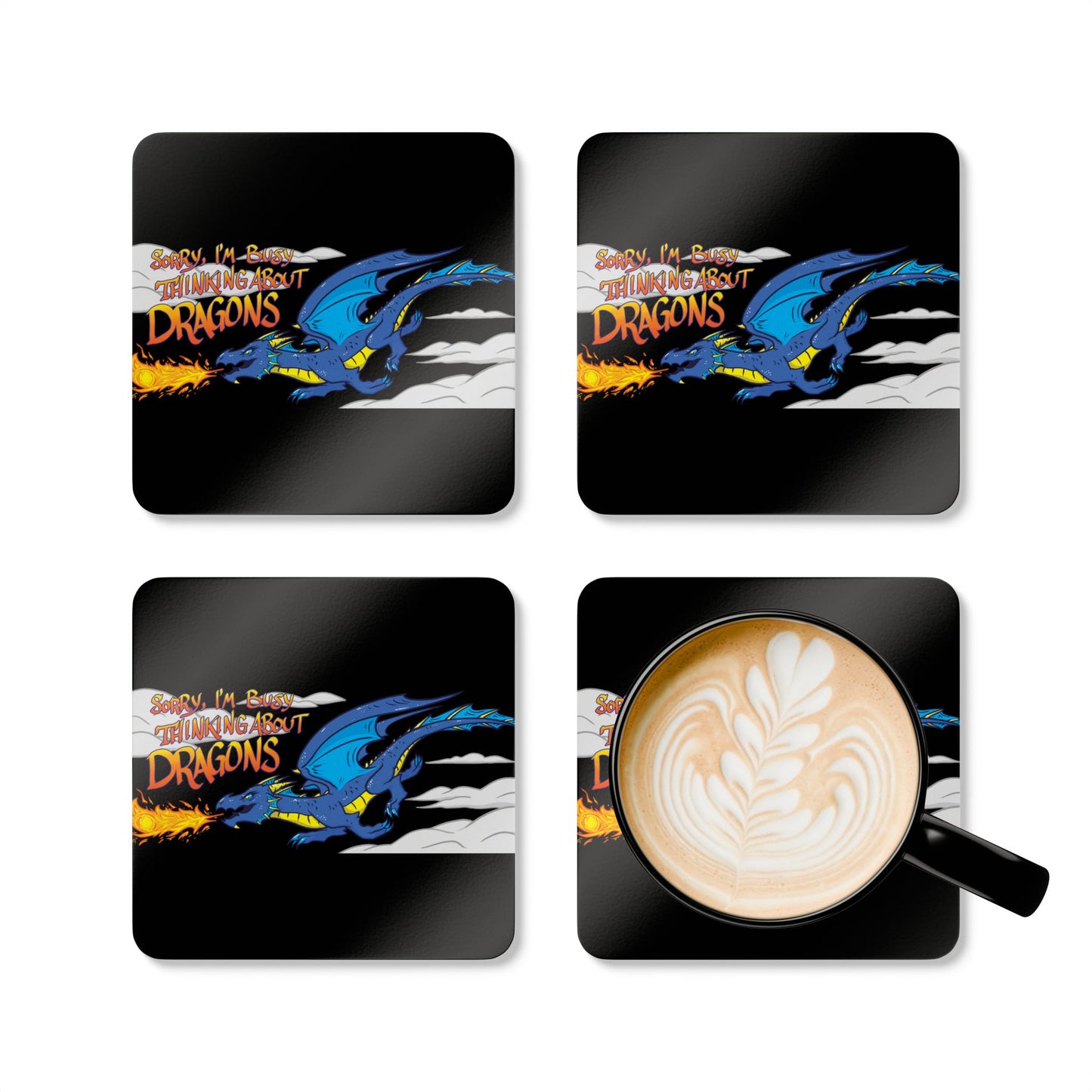 Corkwood Coaster Set