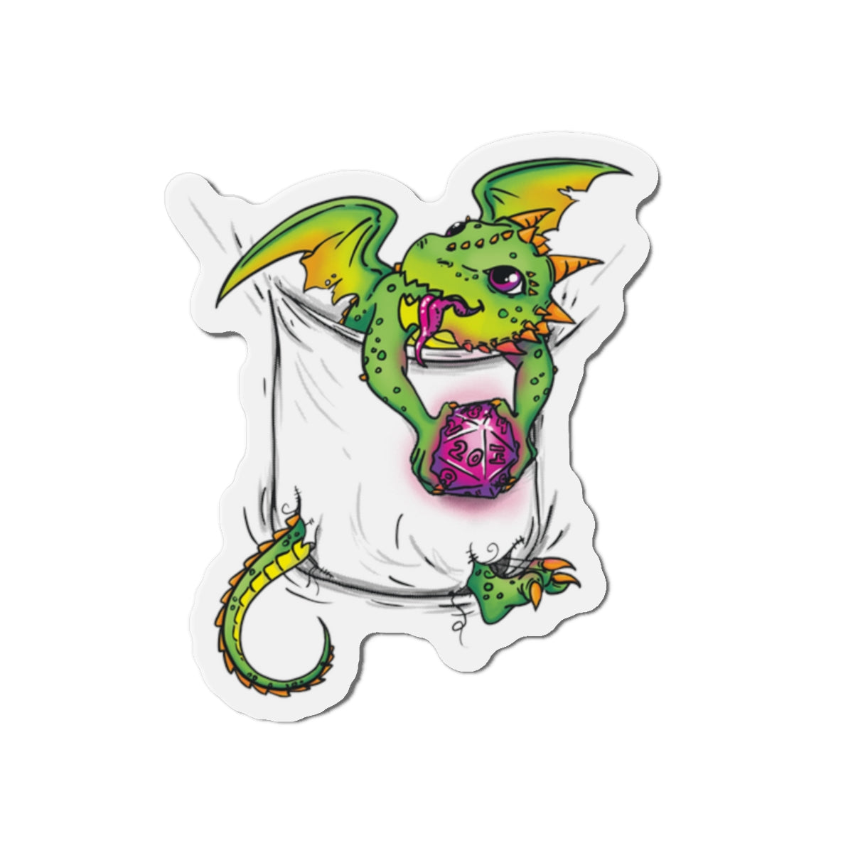 "Pocket Dragon" Magnet