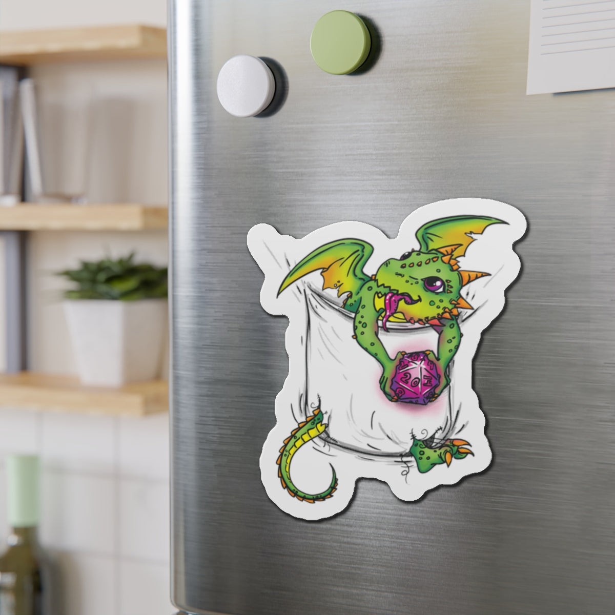 "Pocket Dragon" Magnet