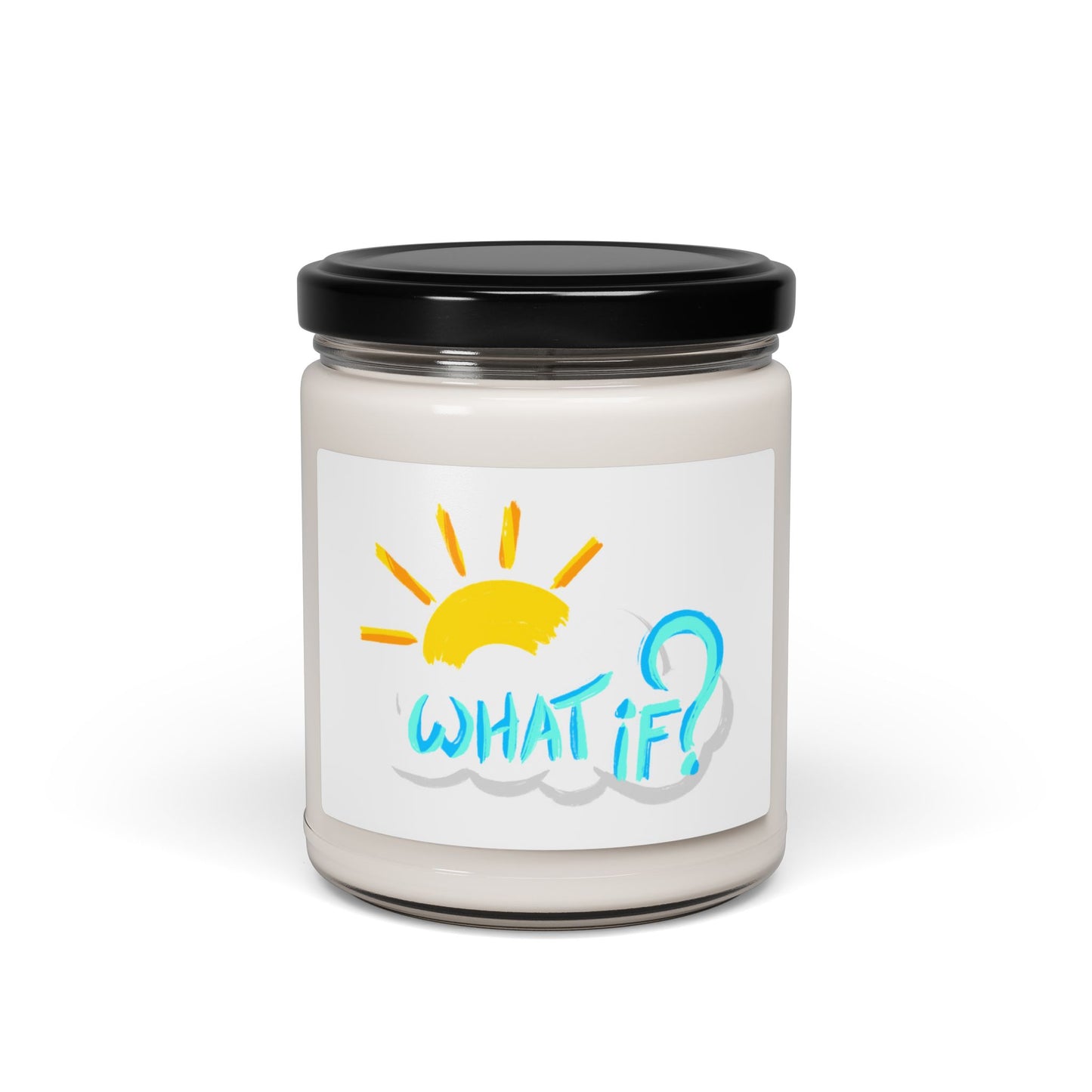 "What If?" - Motivational Scented Candle (9oz)