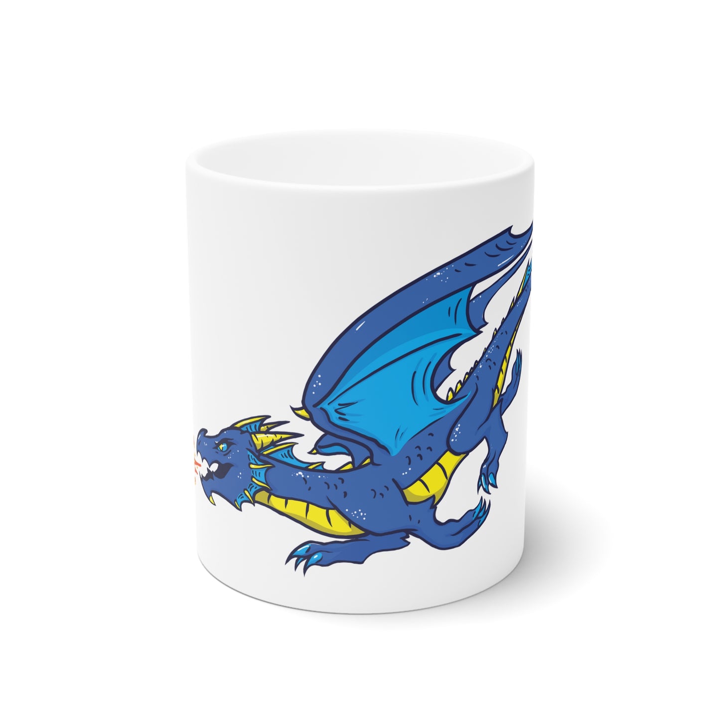 "Dragon (Blue)" - Ceramic Mugs (11oz/15oz/20oz)
