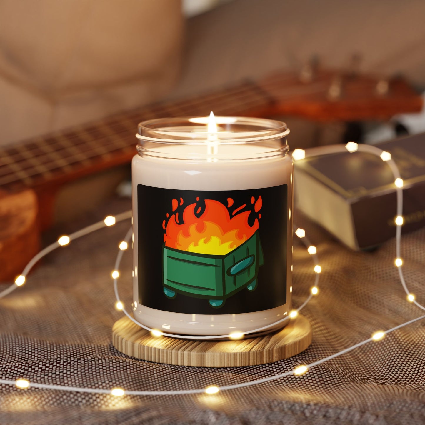 "Dumpster Fire" - Scented Candle (9oz)