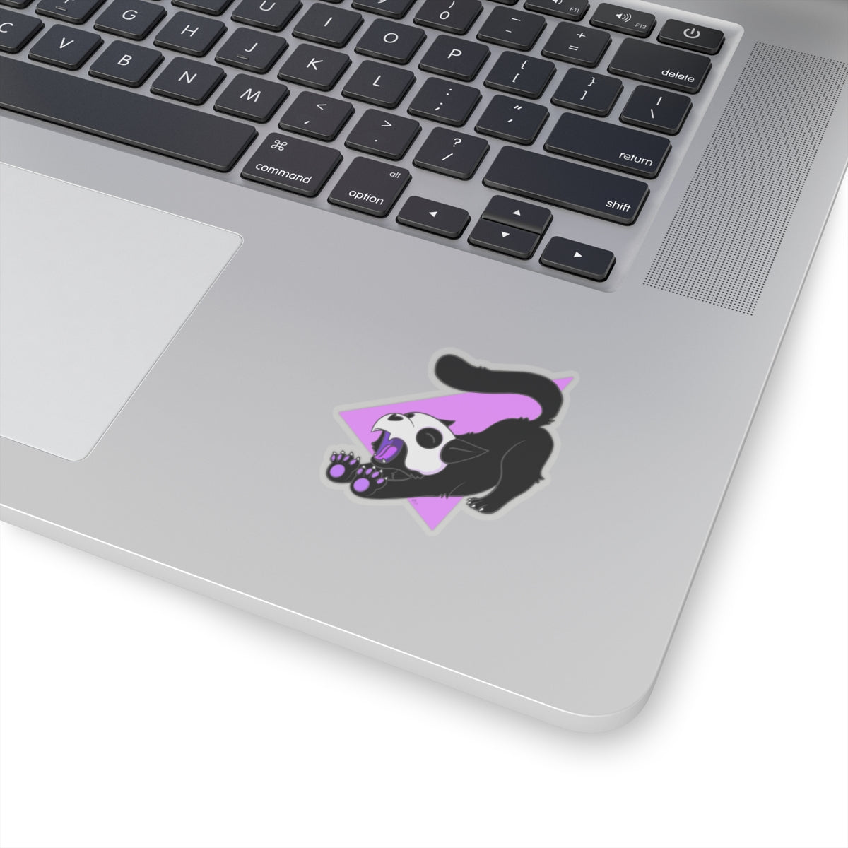 "Big Stretch" - White - Kiss-Cut Stickers